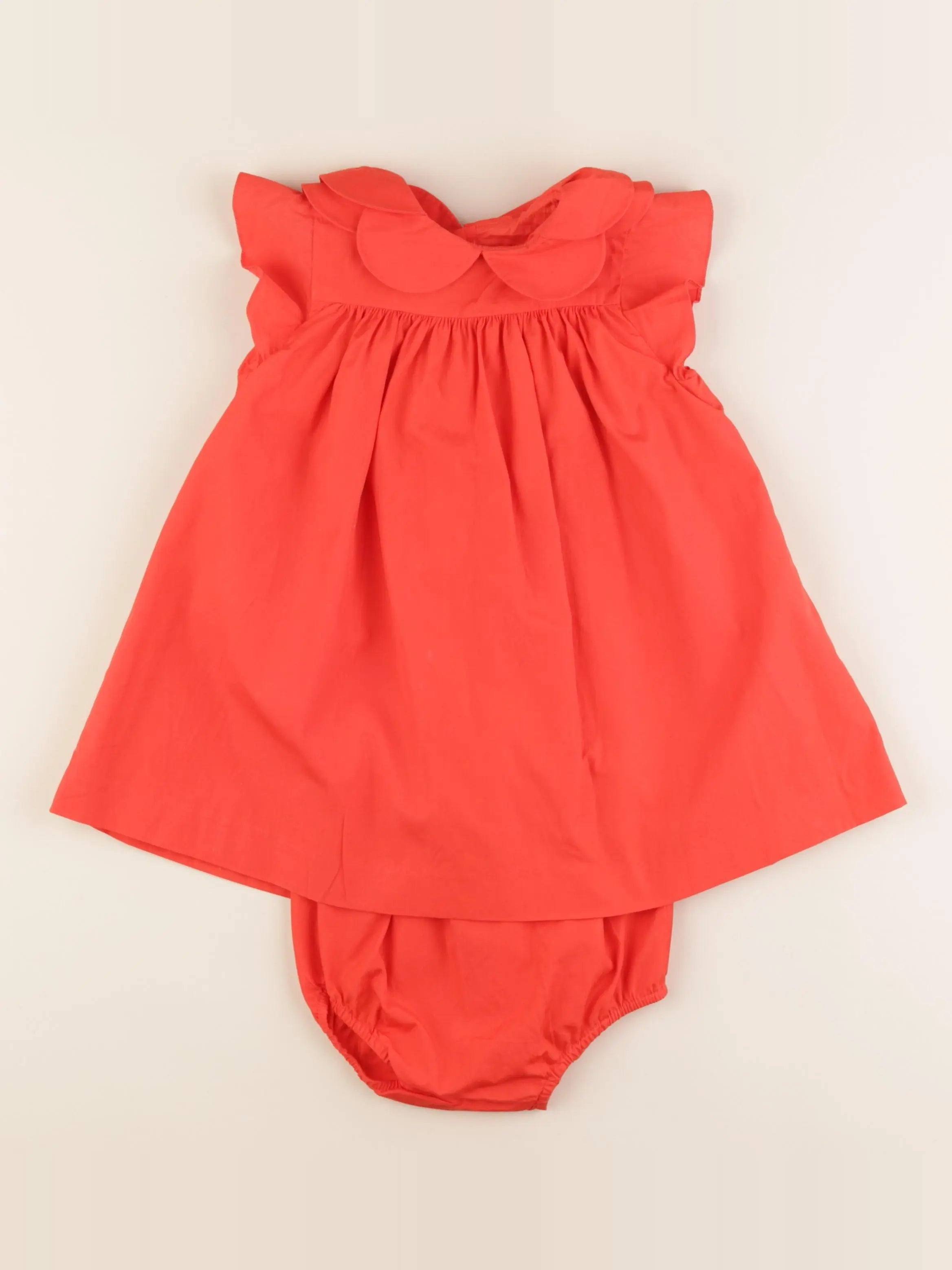 Jacadi - robe rouge - 24 mois