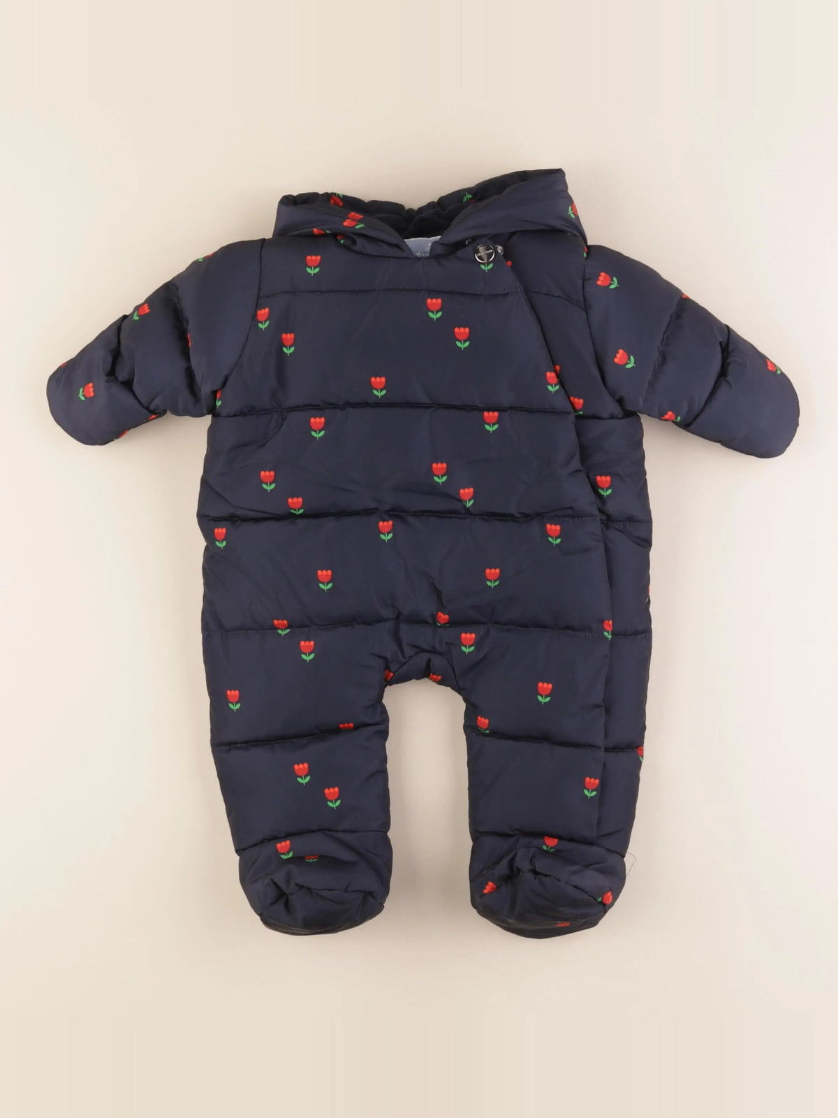 Jacadi - combi-pilote bleu - 3 mois