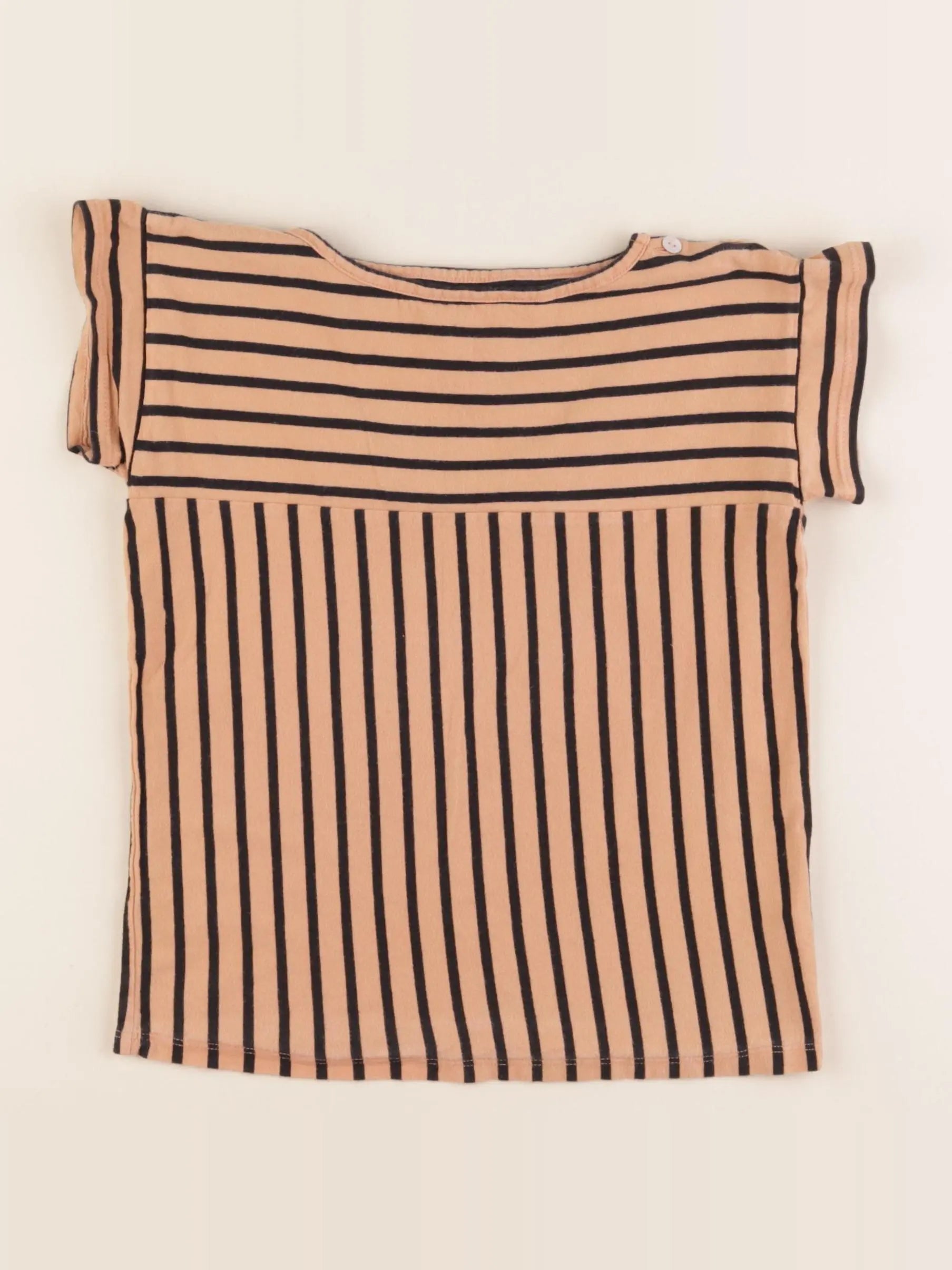 Le Petit Germain - tee-shirt marron - 4 ans