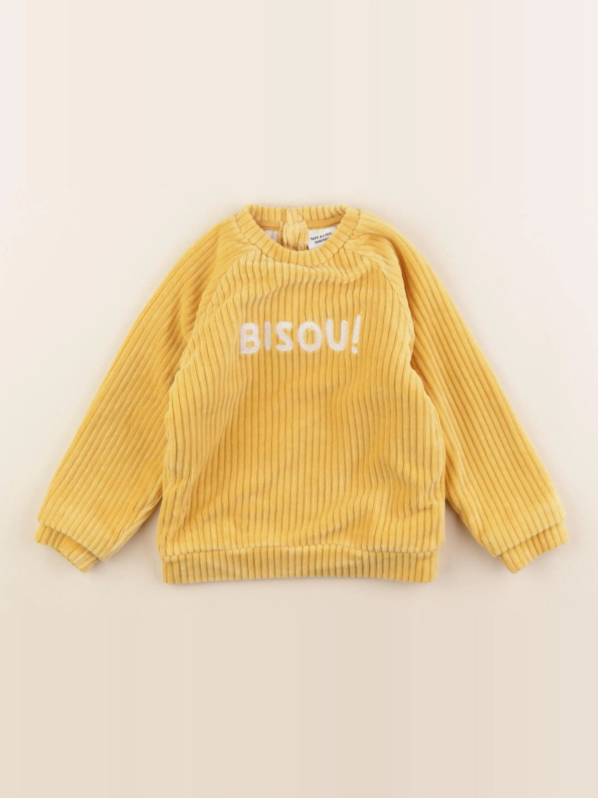 Tape à l'oeil - sweat jaune - 36 mois