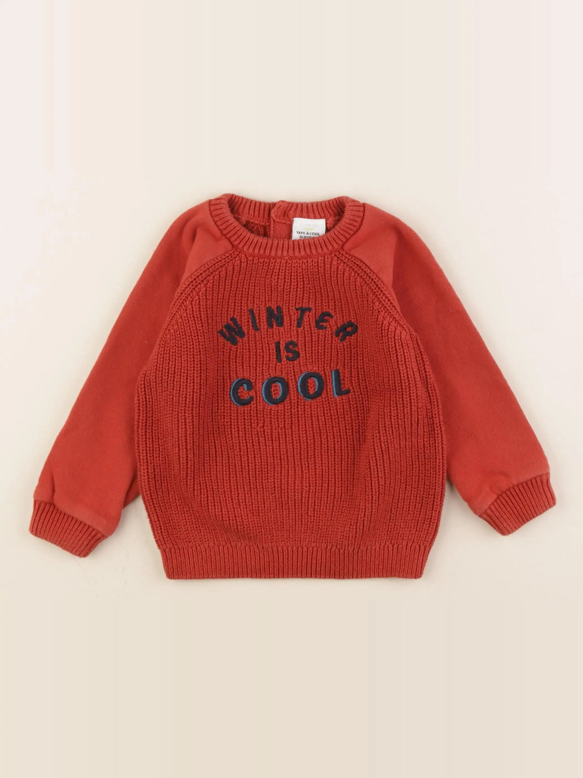 Tape à l'oeil - pull rouge - 36 mois