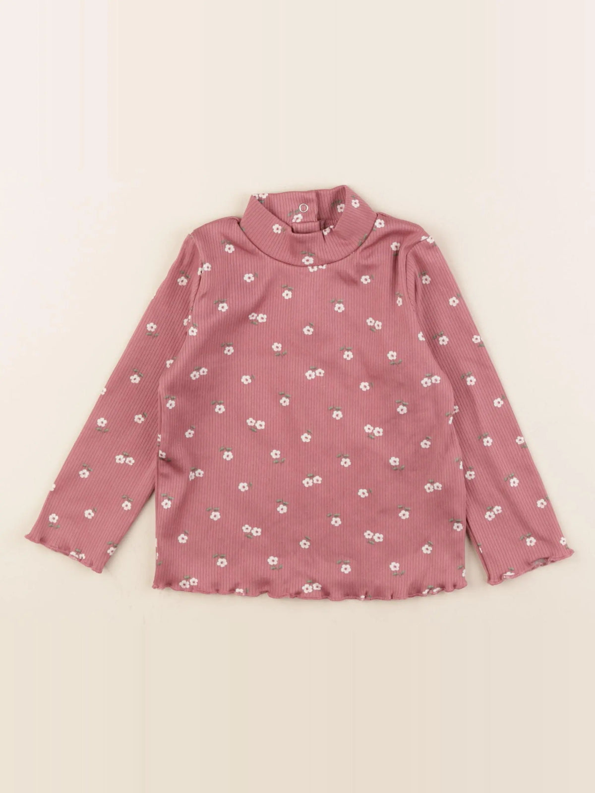 Vertbaudet - sous-pull rose - 24 mois