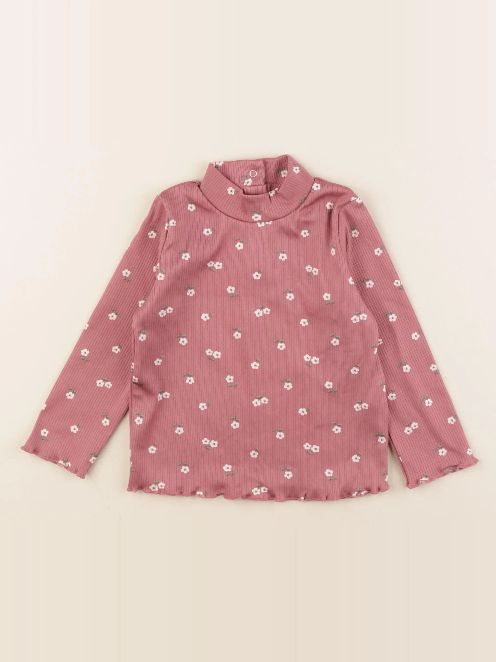 Vertbaudet - sous-pull rose - 24 mois