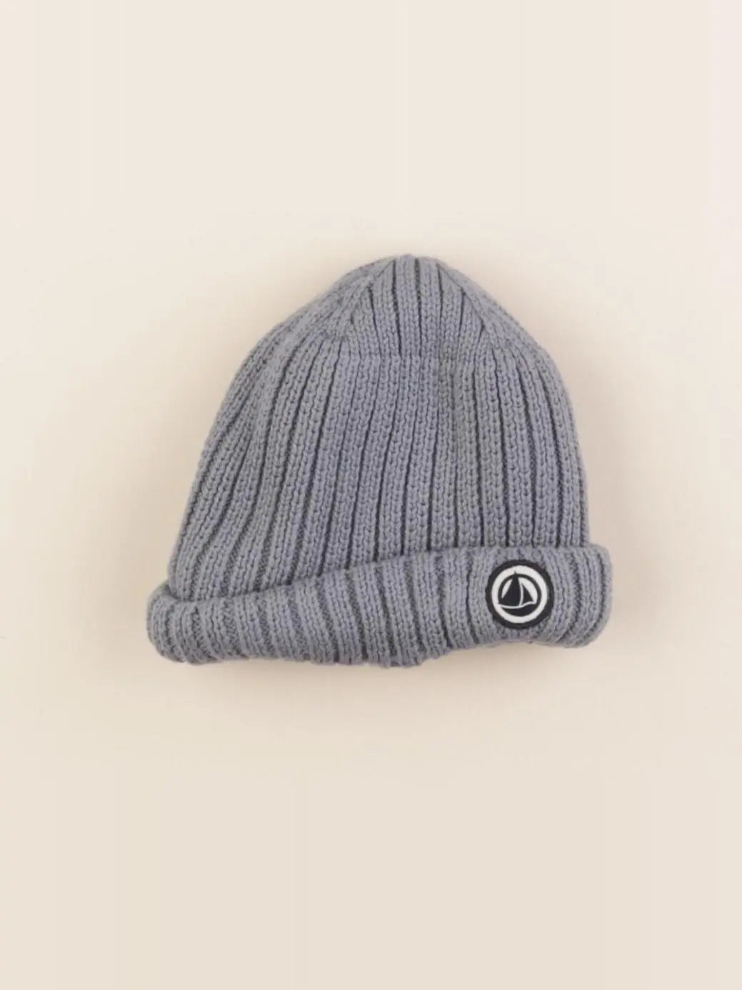 Petit Bateau - bonnet bleu - 3/6 mois
