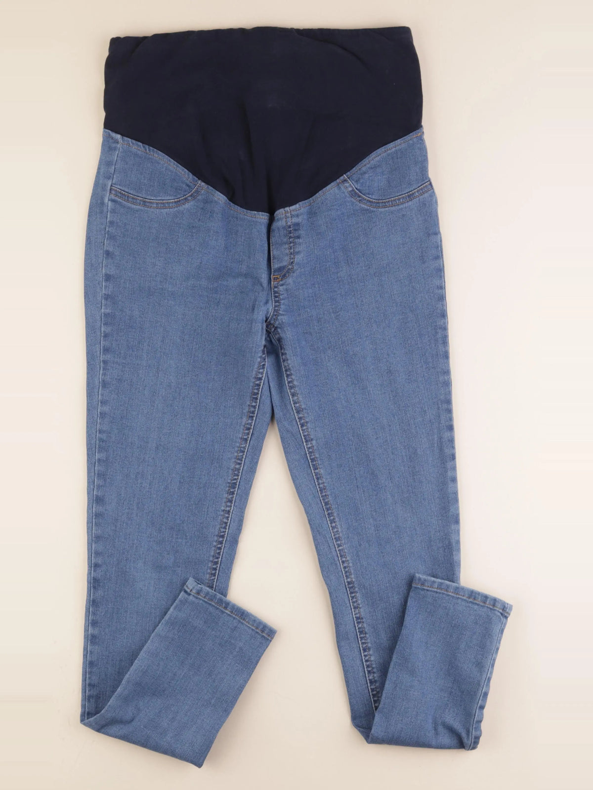 Vertbaudet - jean grossesse bleu - 40