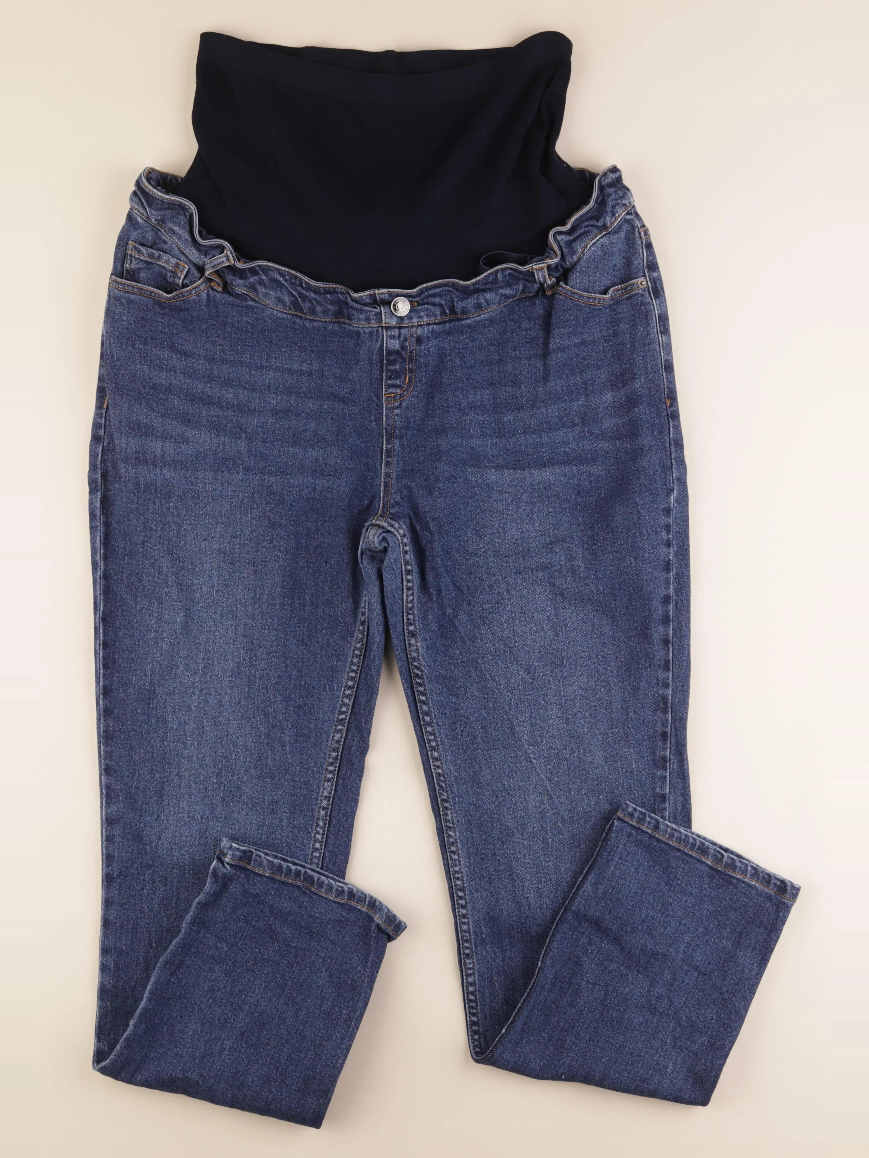 Envie de fraise - jean grossesse bleu - 48