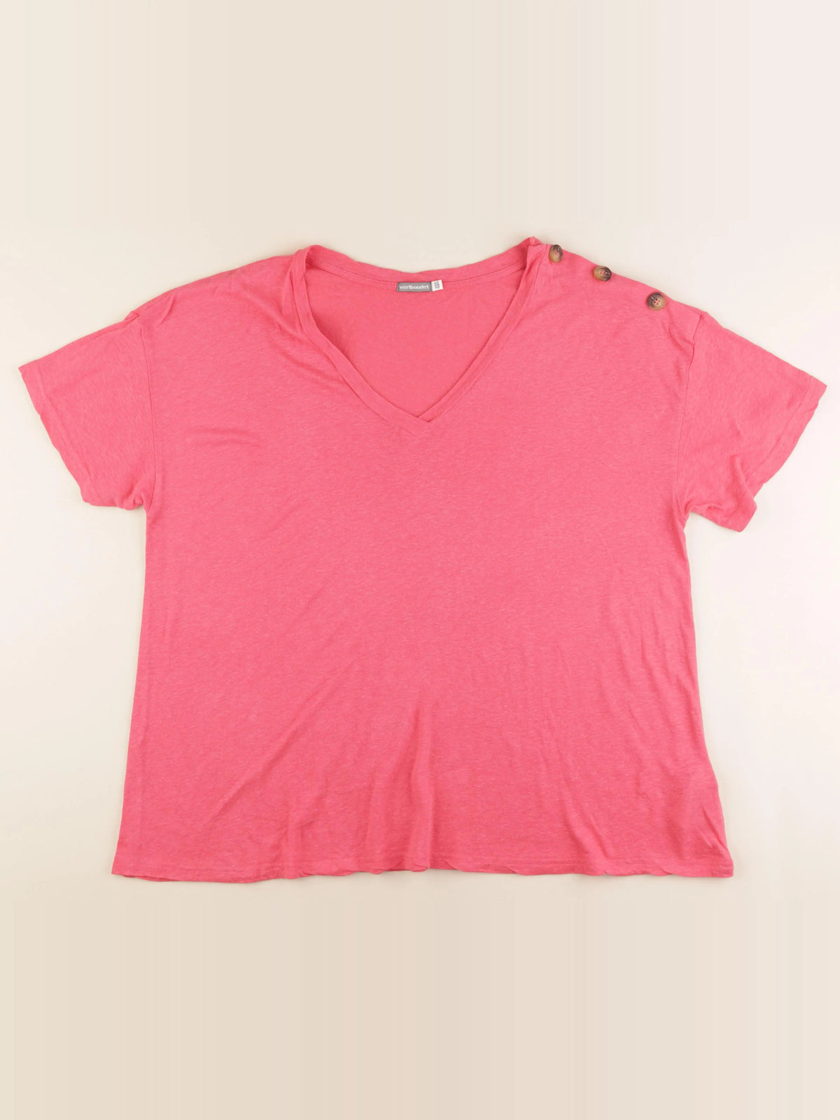 Vertbaudet - tee-shirt grossesse rose - 46 à 48