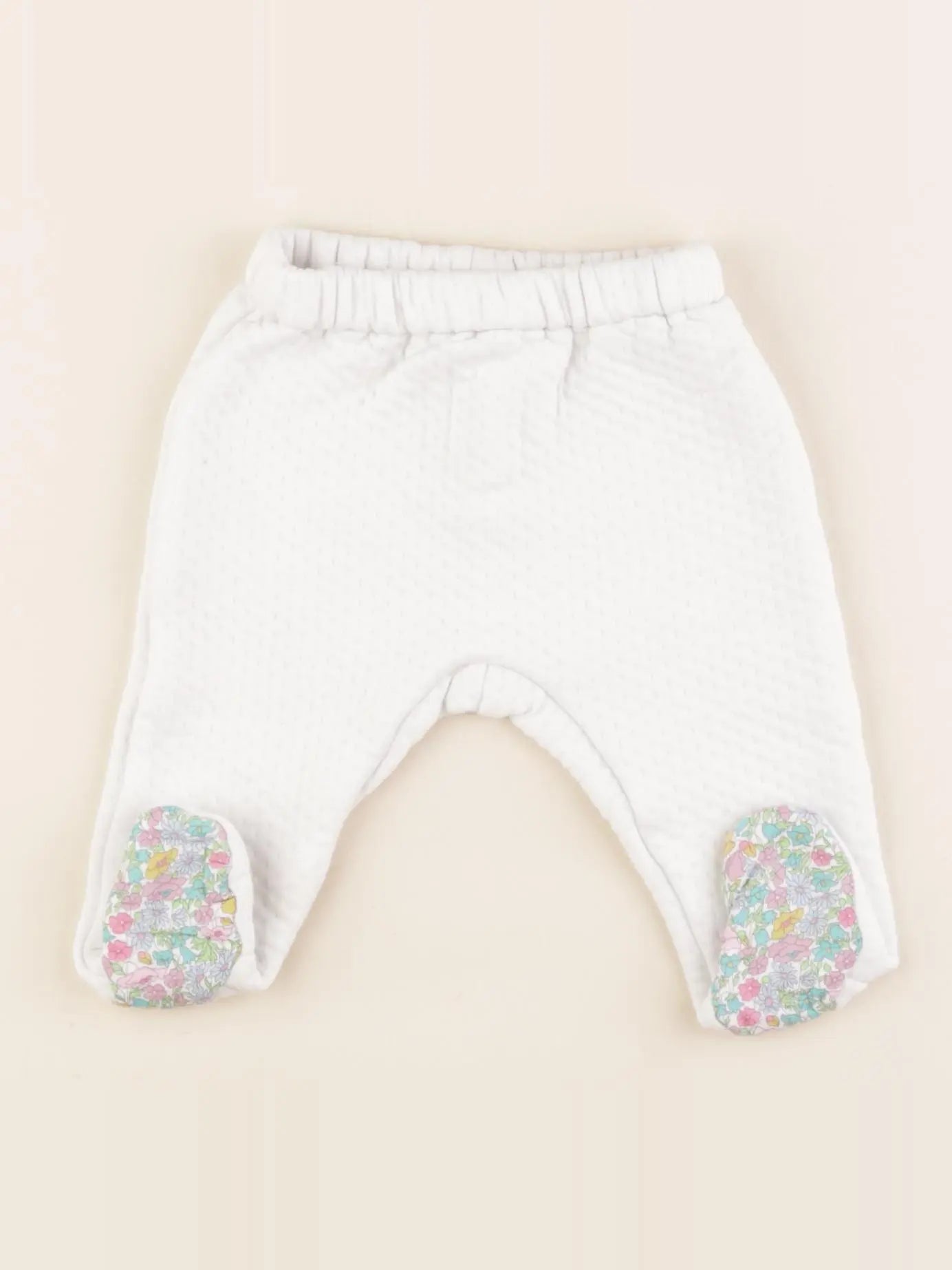 Jacadi - pantalon blanc - 6 mois