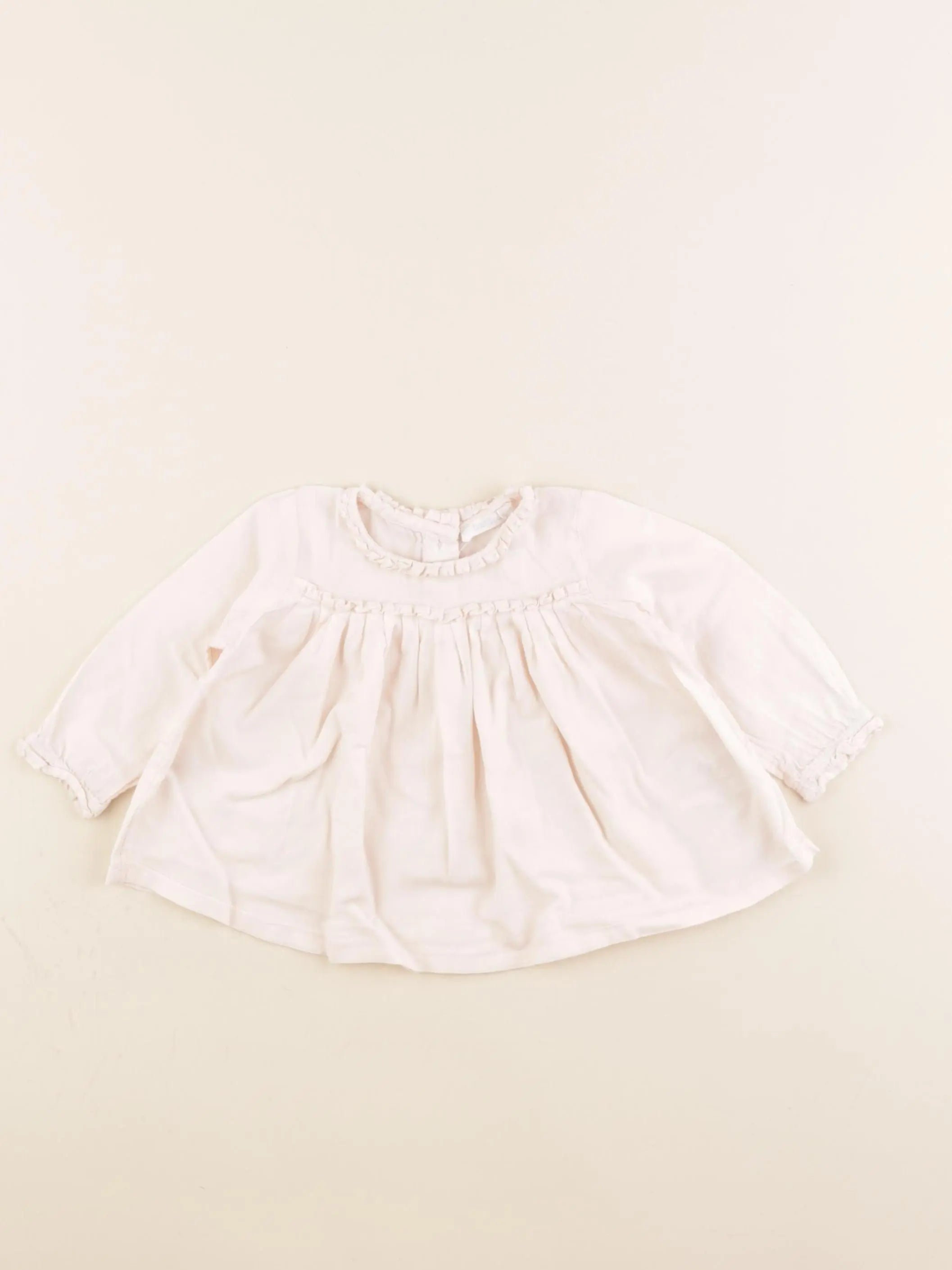 Boutchou - blouse rose - 6 mois
