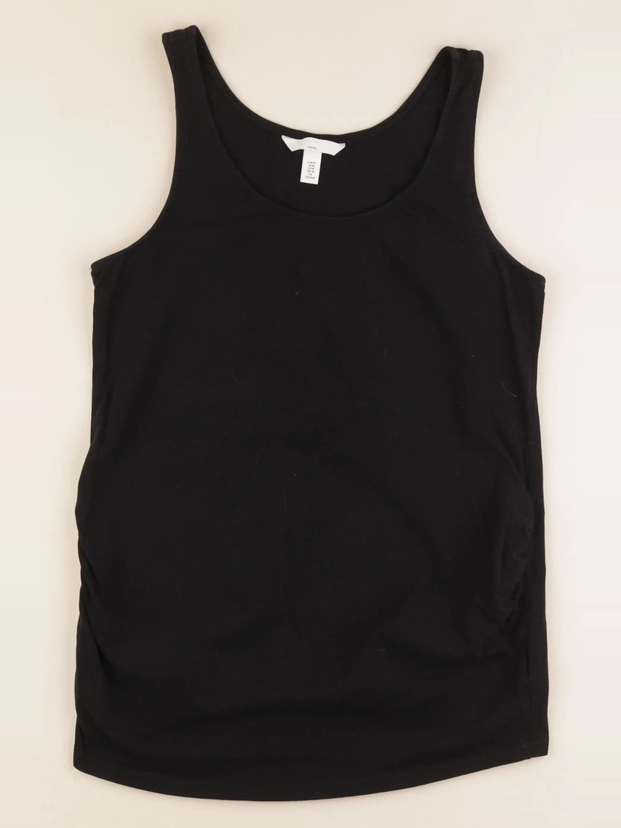 H&M - débardeur grossesse noir - m