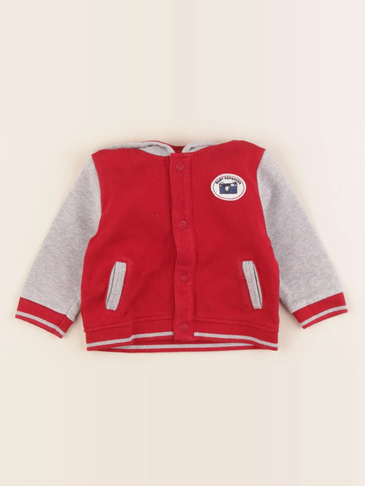 Boutchou - sweat rouge - 9 mois