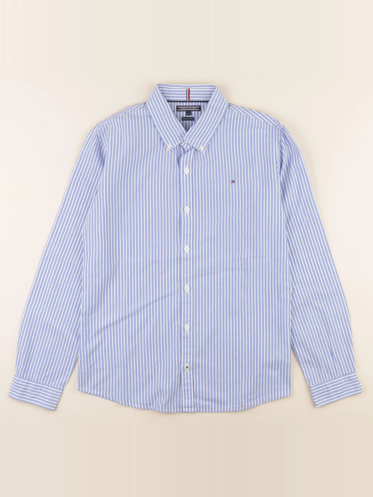Tommy Hilfiger - chemise bleu - 14 ans