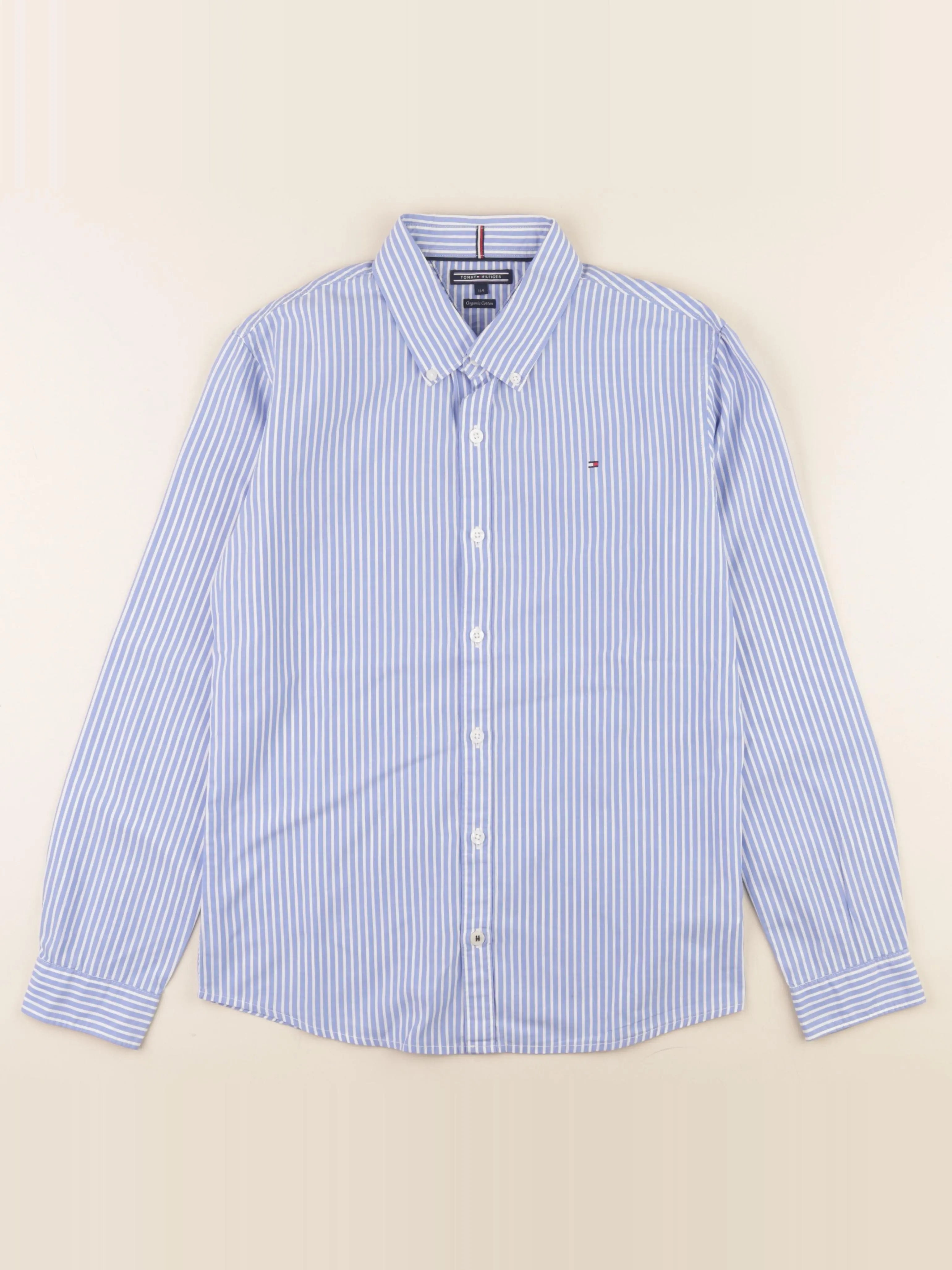 Tommy Hilfiger - chemise bleu - 14 ans