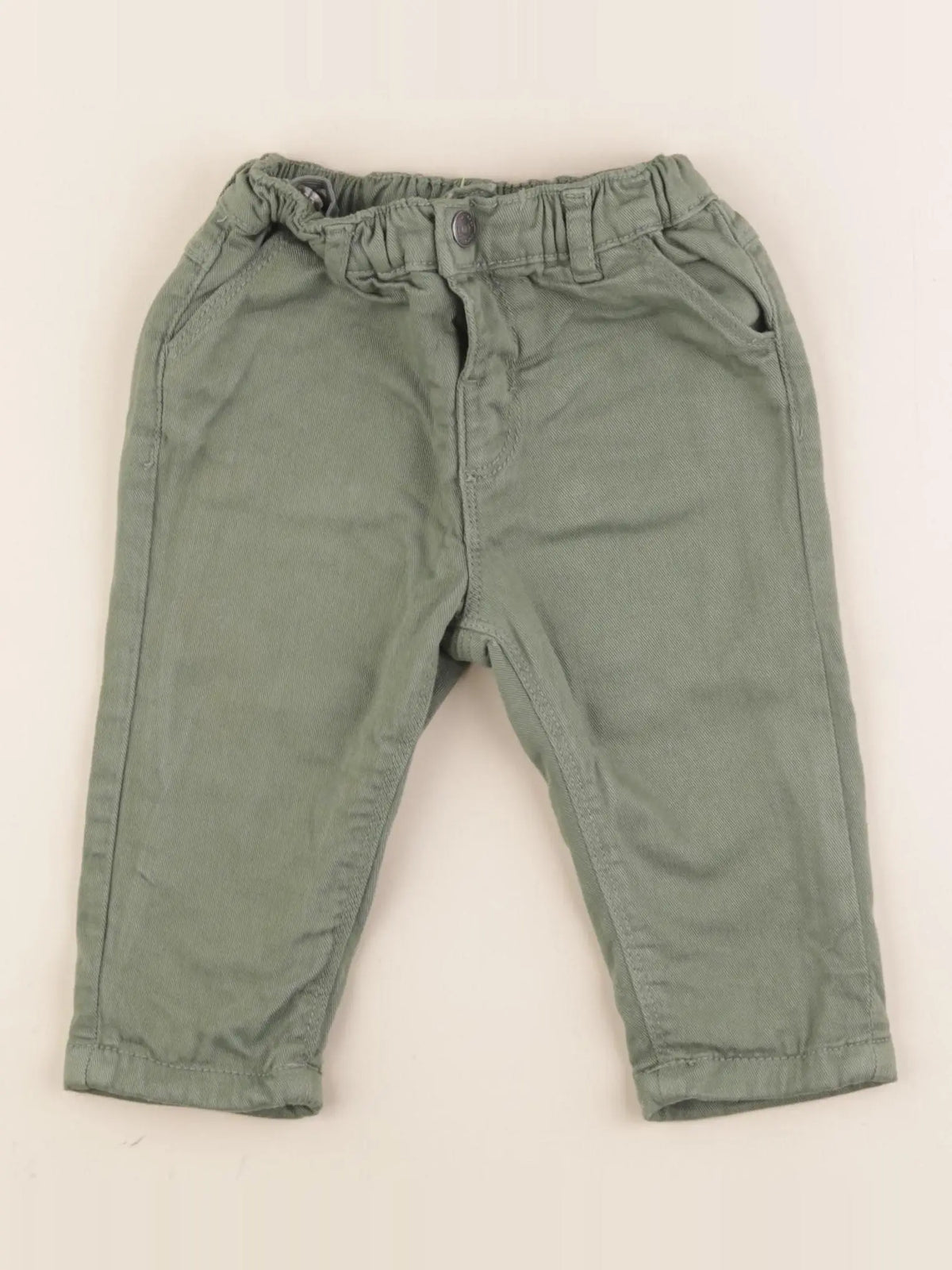 Tape à l'oeil - pantalon vert - 6 mois