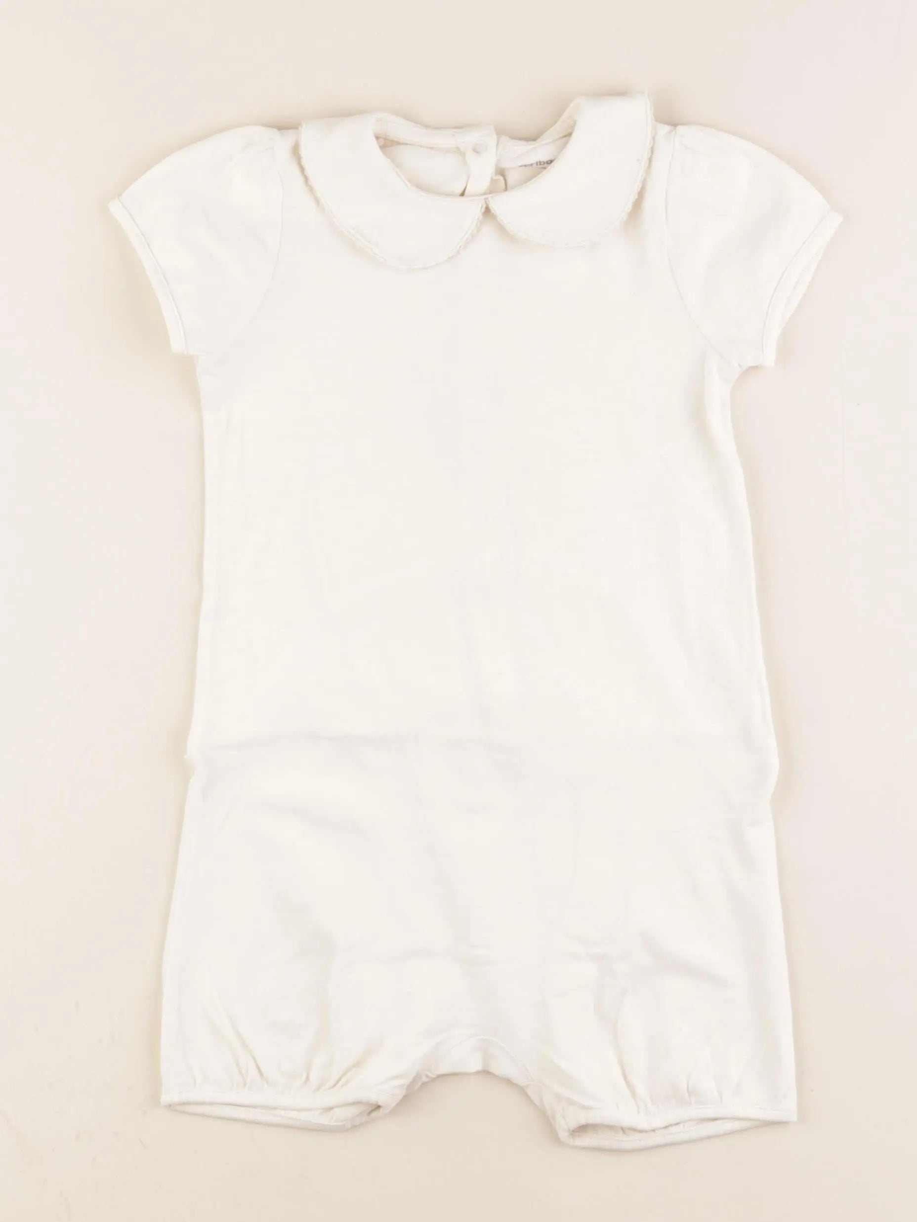 Vertbaudet - combinaison beige - 36 mois