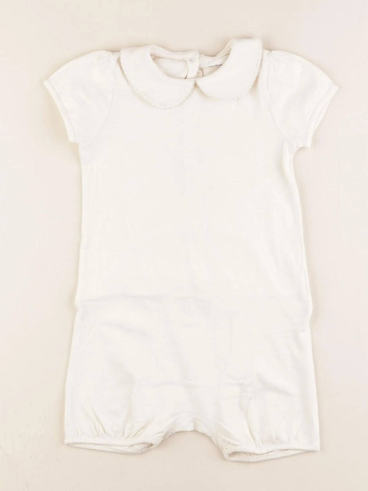 Vertbaudet - combinaison beige - 36 mois