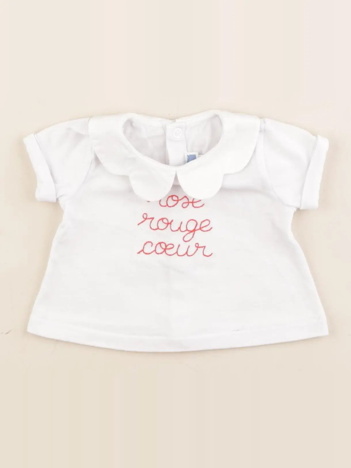 Jacadi - tee-shirt blanc - 1 mois