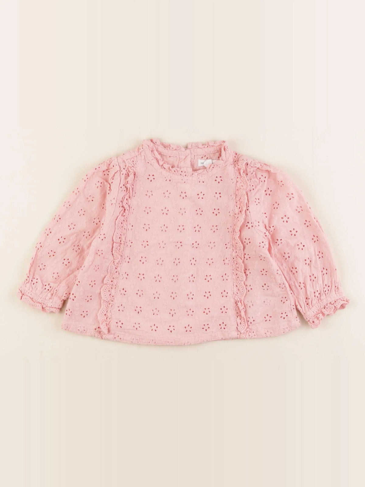 Vertbaudet - blouse rose - 18 mois