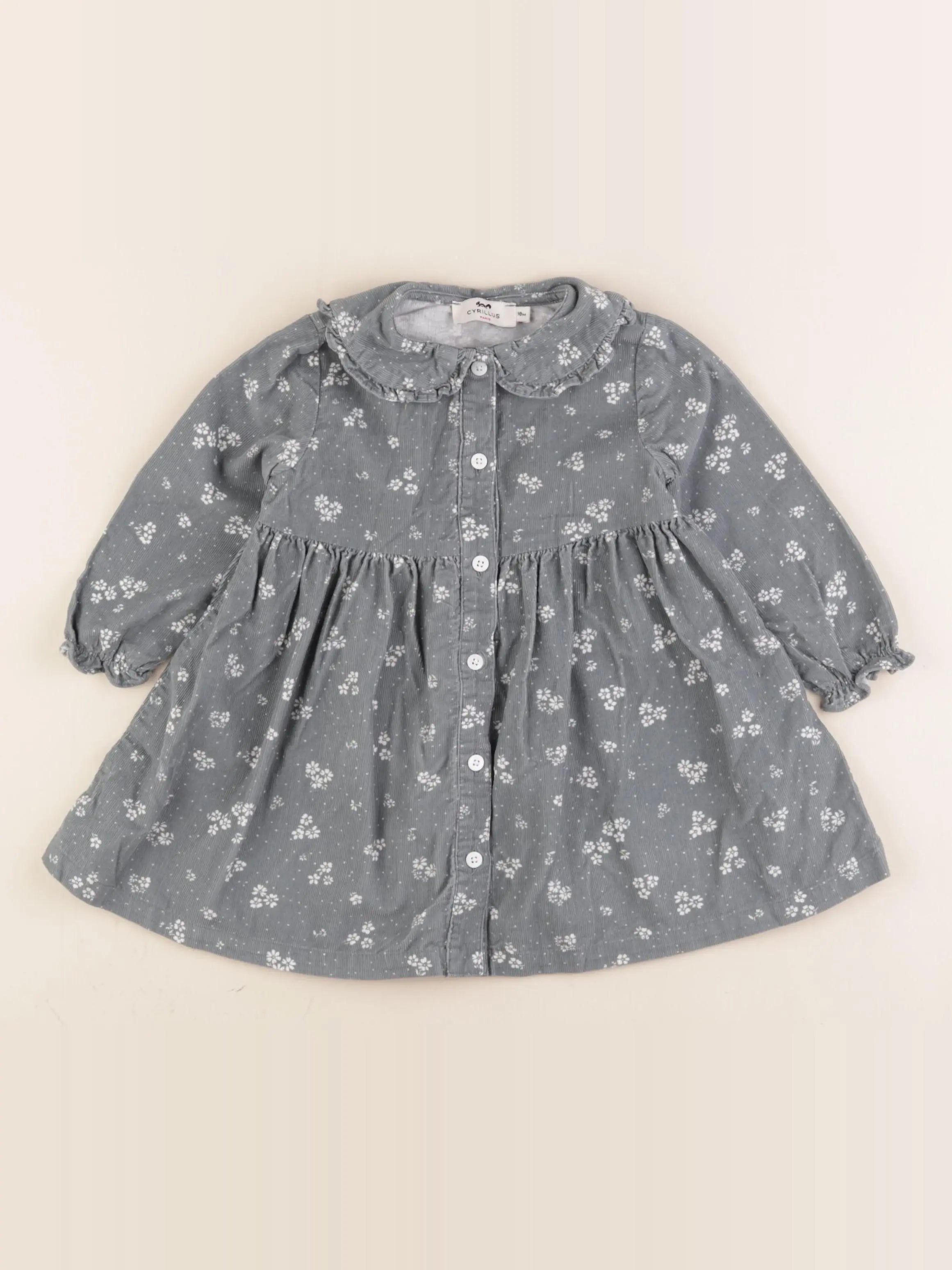 Cyrillus - robe vert - 18 mois