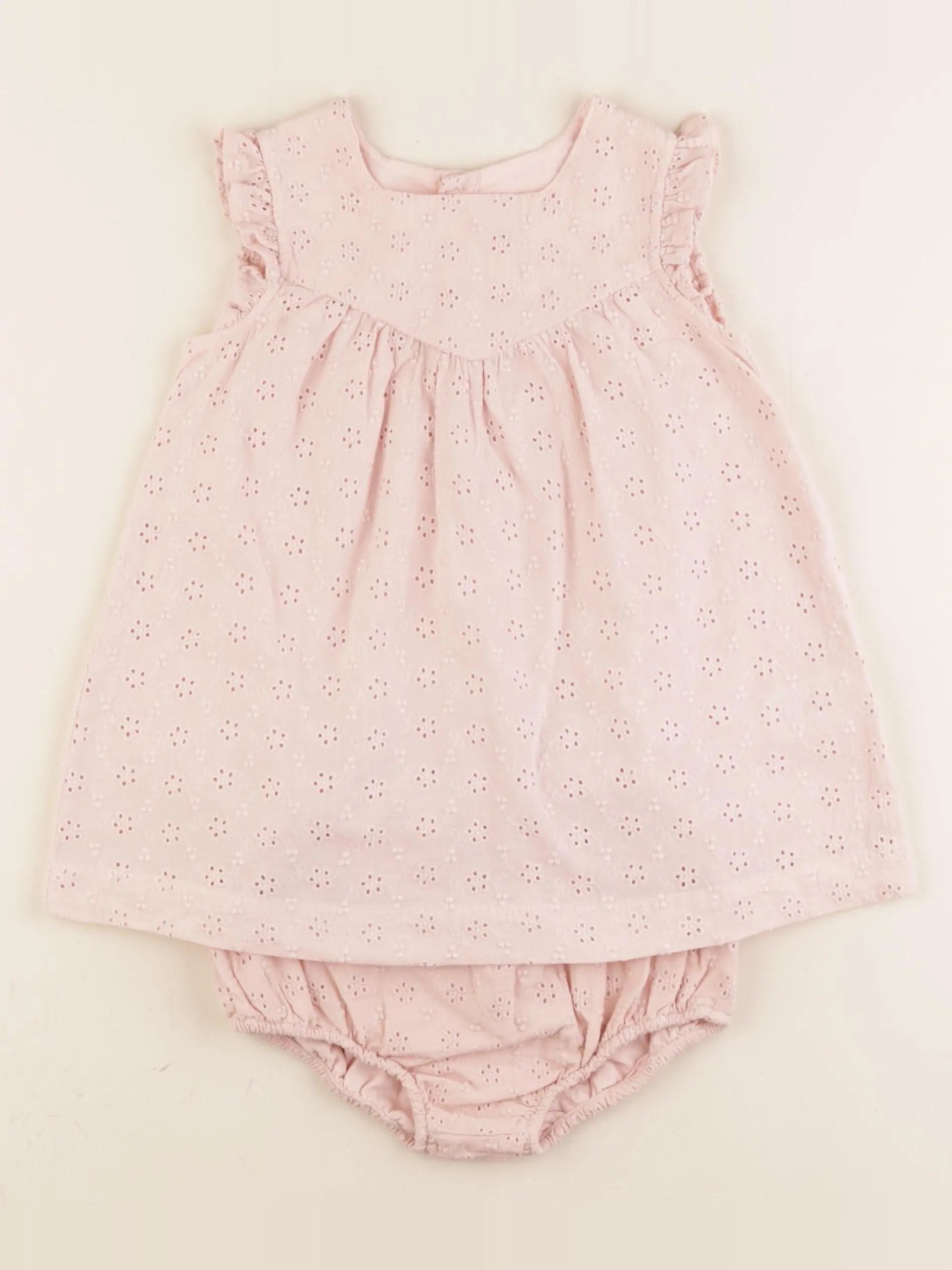 Petit Bateau - robe rose - 18 mois