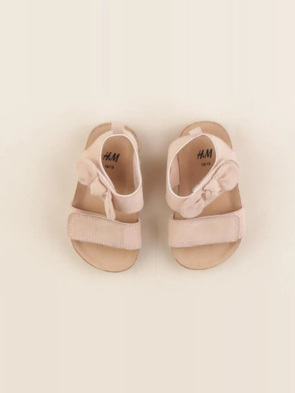 H&M - sandales rose - pointure 18/19