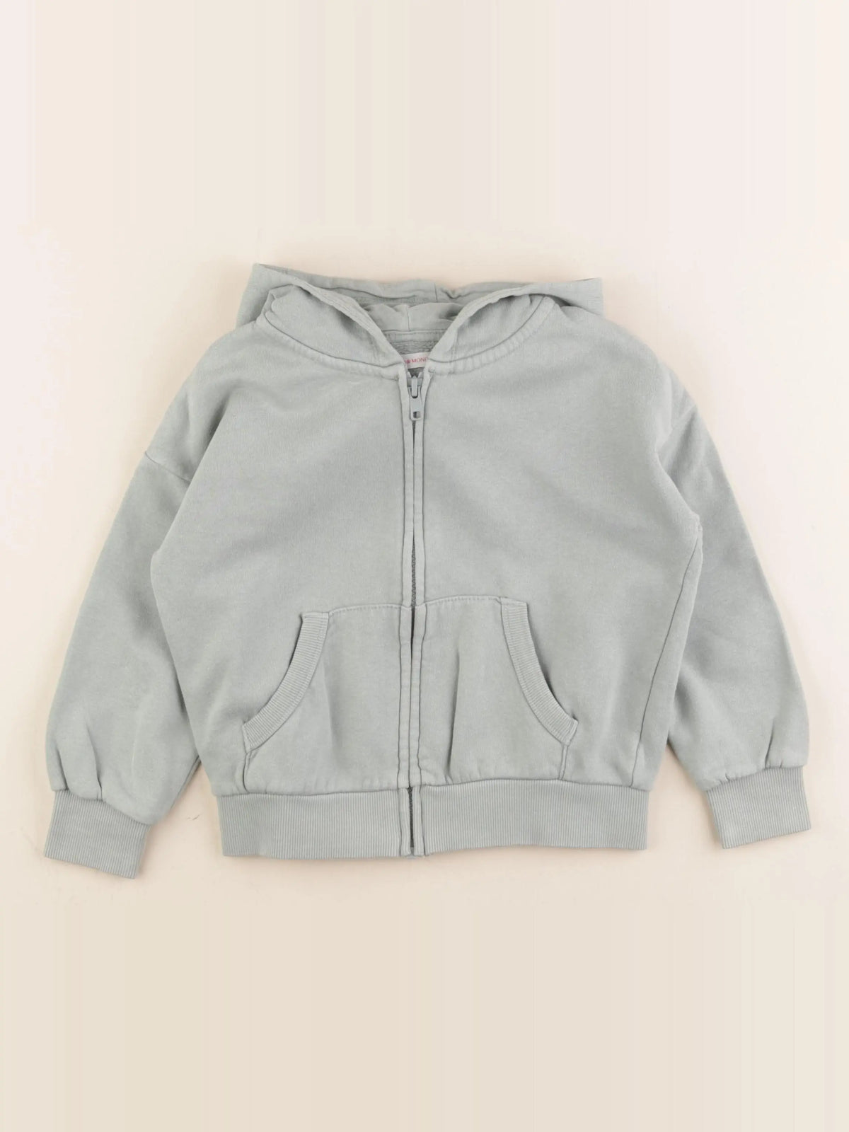 Monoprix - sweat vert - 5 ans