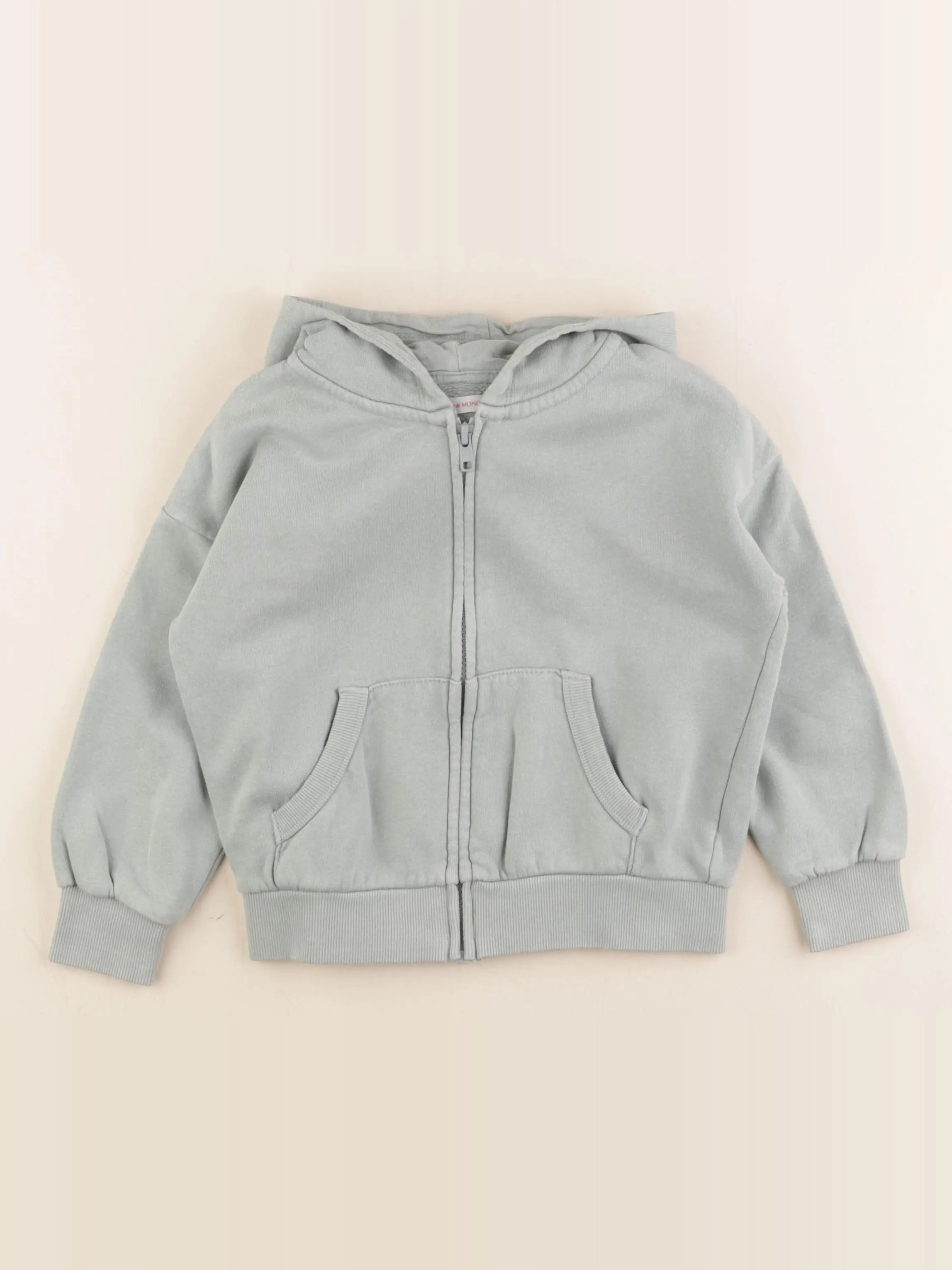 Monoprix - sweat vert - 5 ans