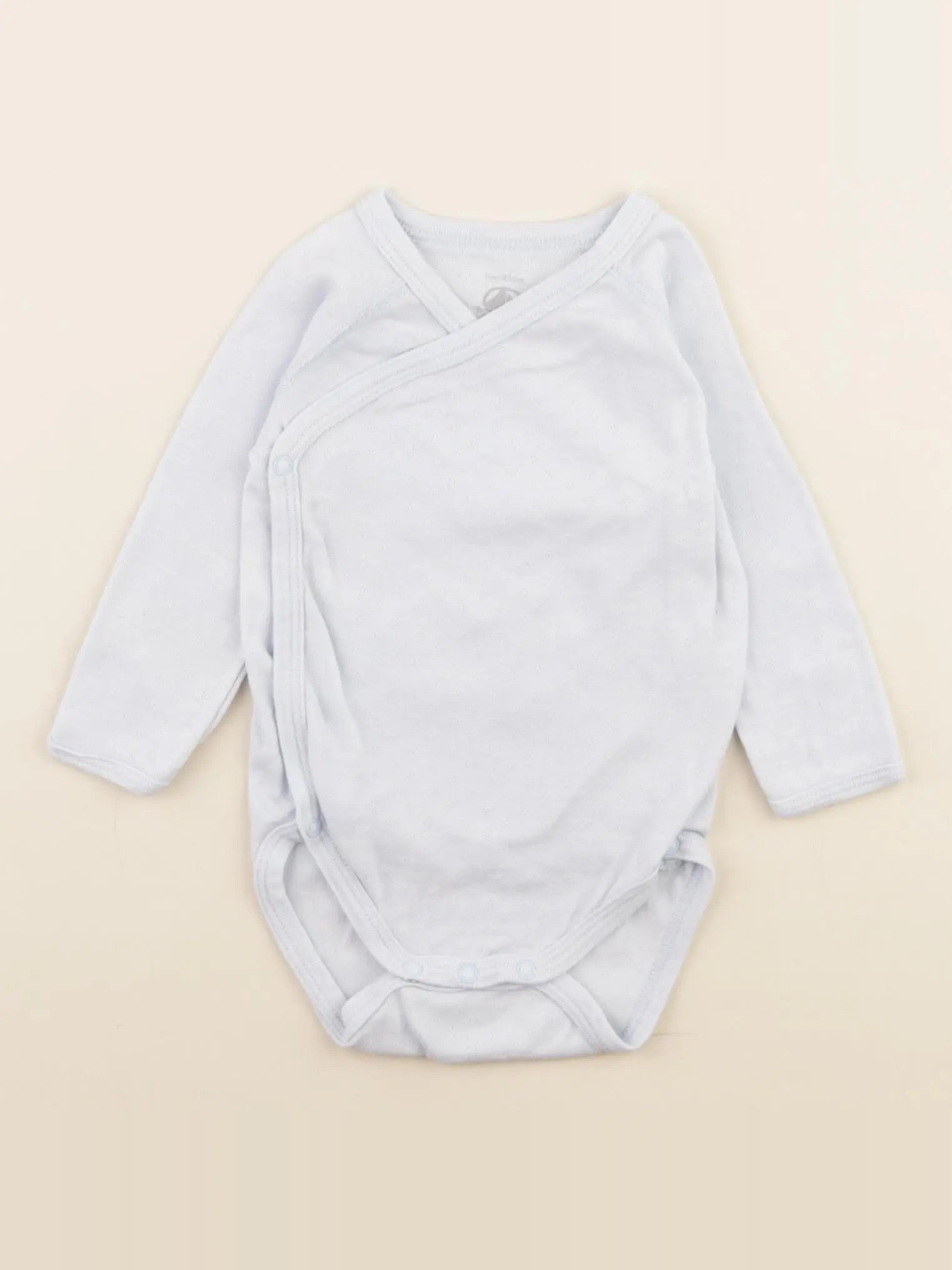 Petit Bateau - body bleu - 6 mois