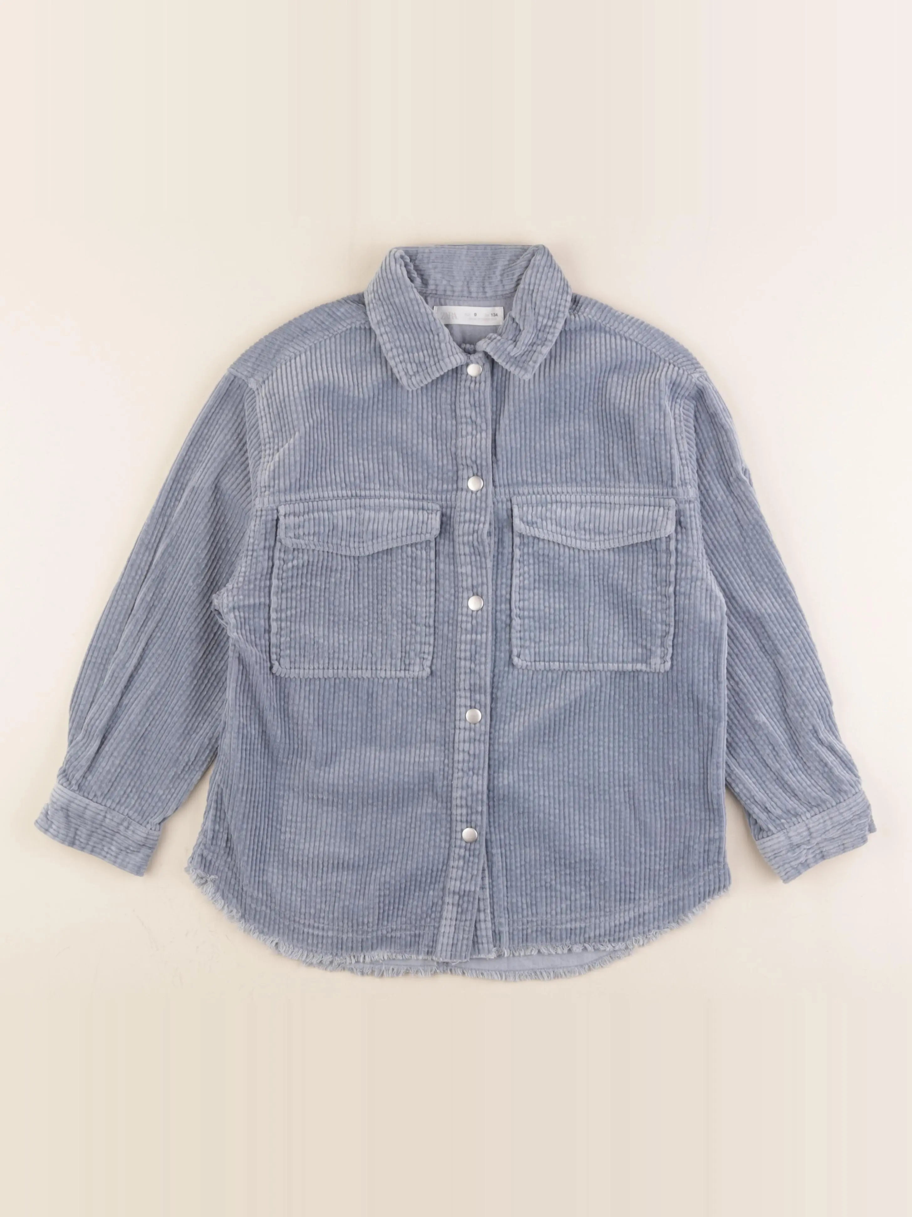 Zara - chemise bleu - 9 ans