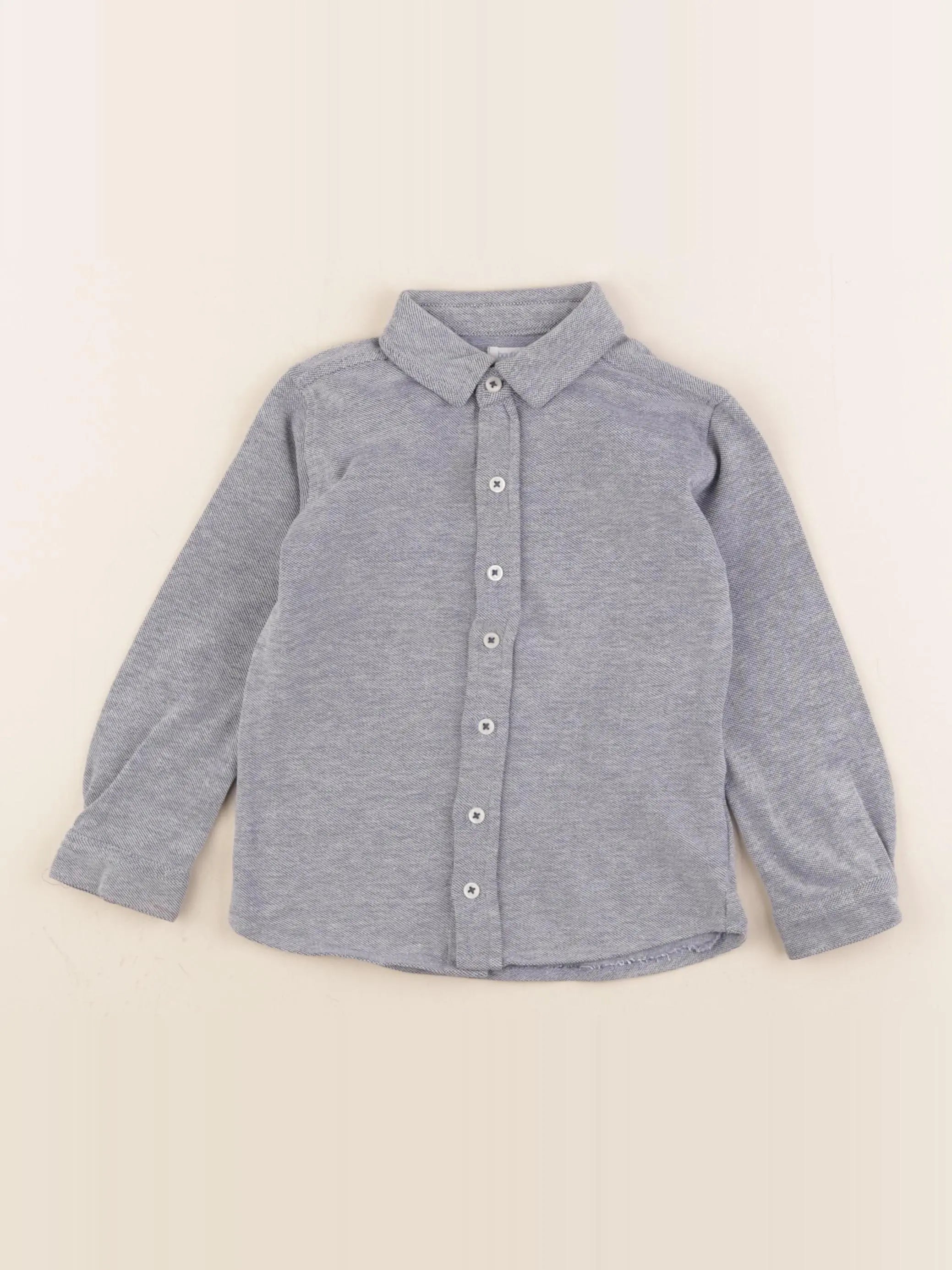 Boutchou - polo bleu - 36 mois