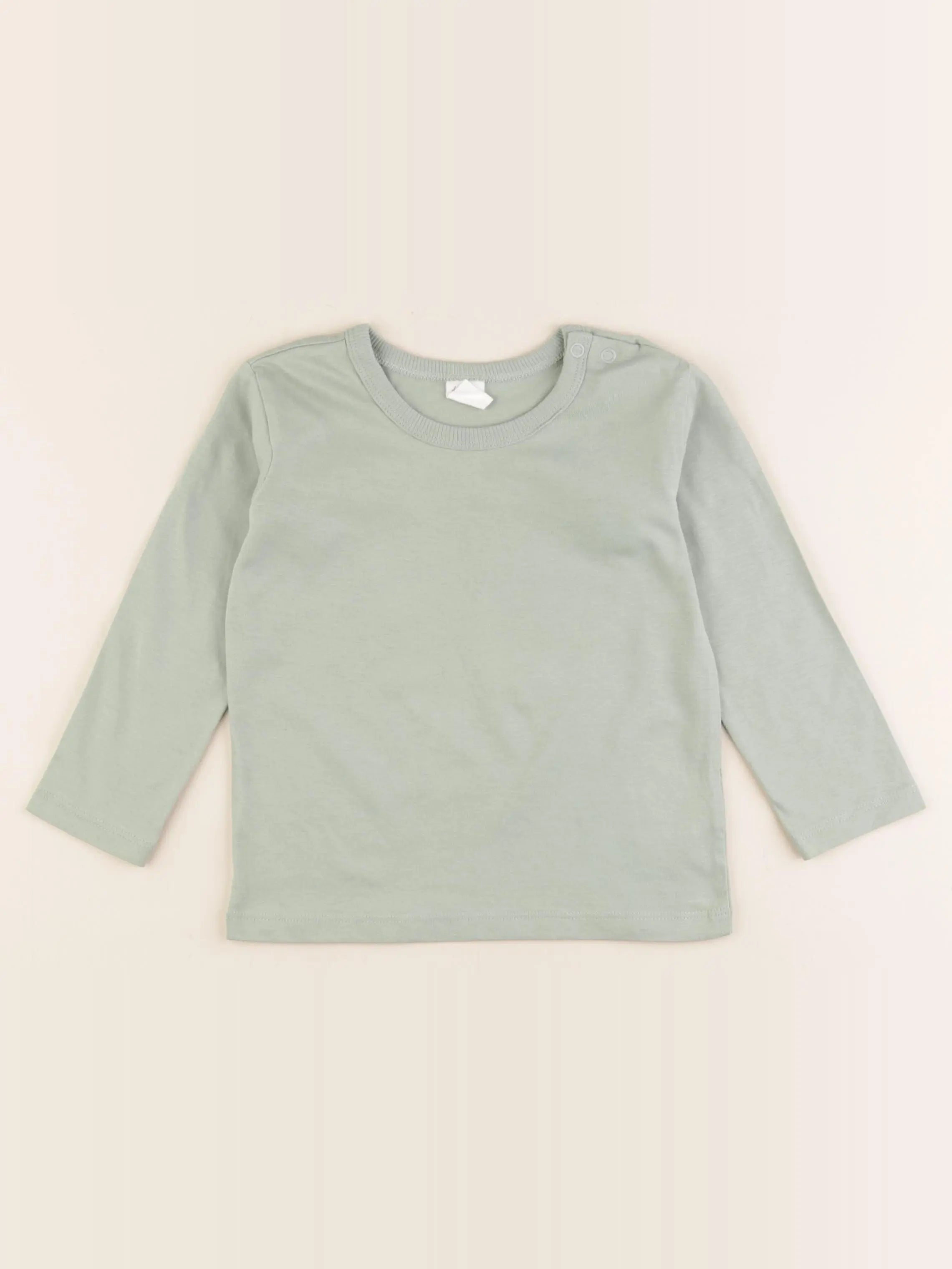 H&M - tee-shirt vert - 18/24 mois