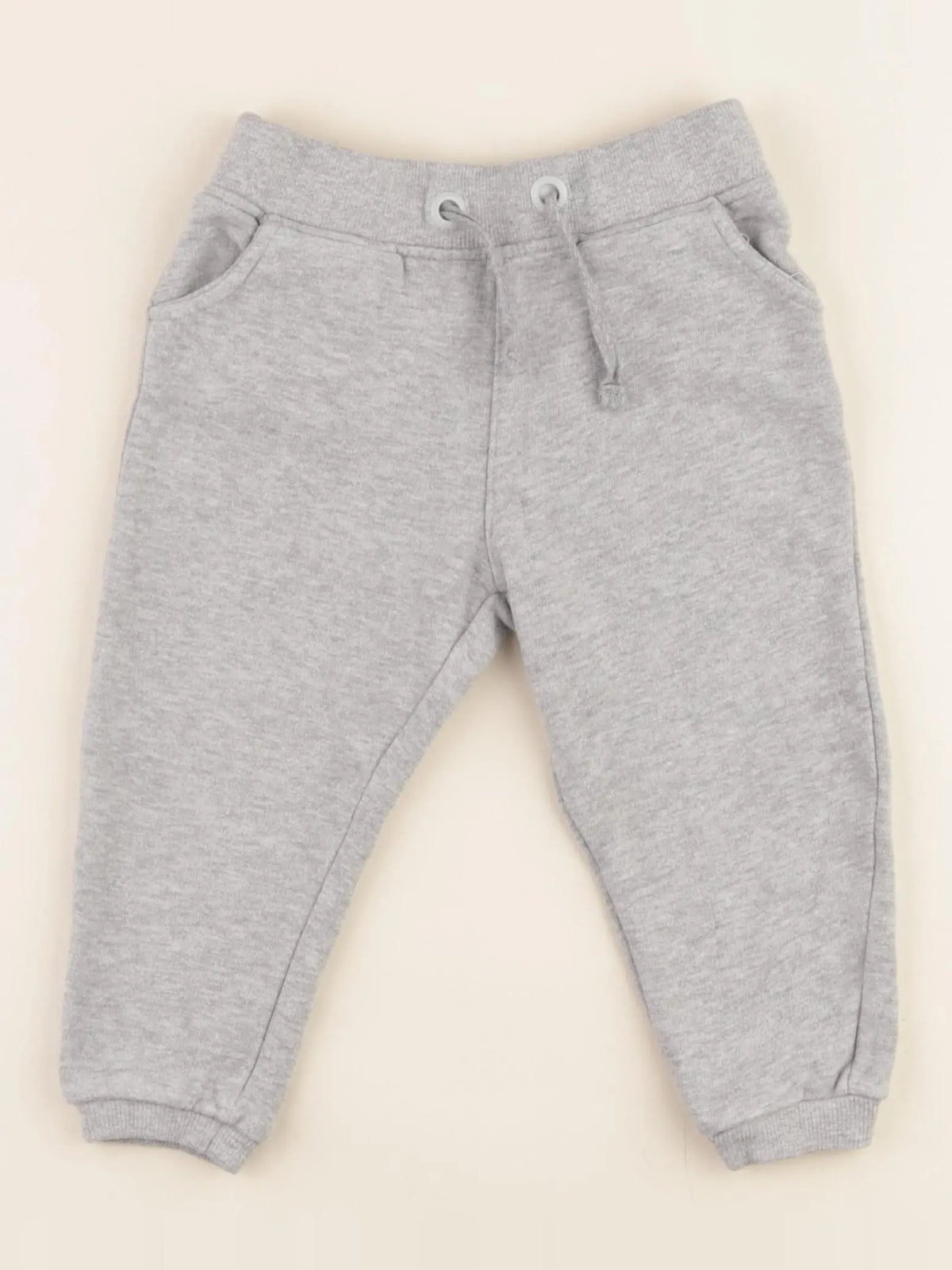 Vertbaudet - jogging doublé gris - 2 ans