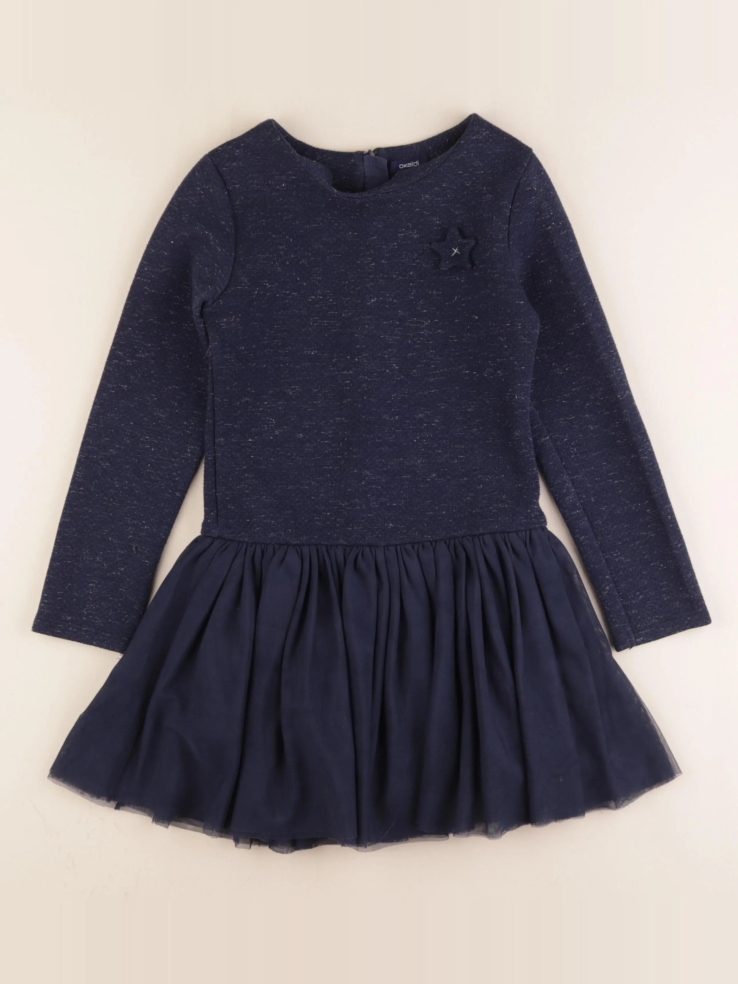 Okaidi - robe bleu - 8 ans