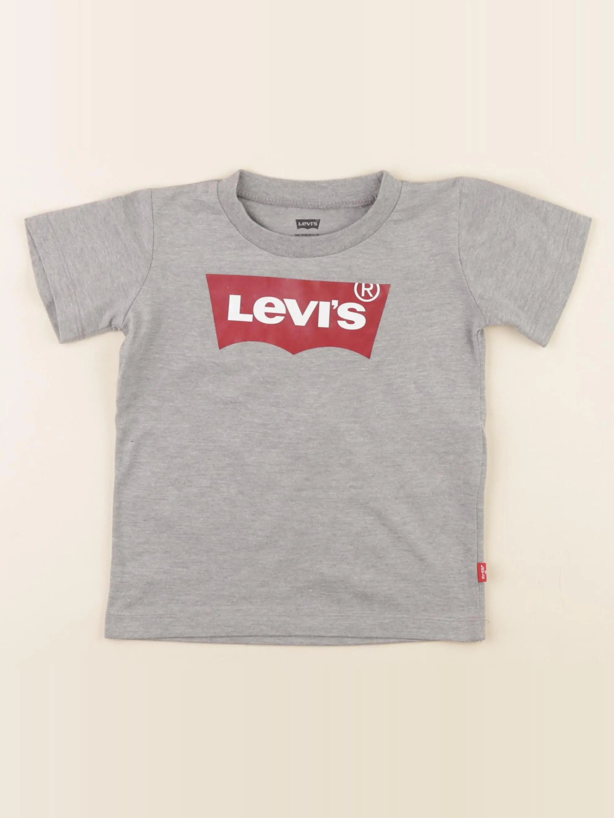 Levi's - tee-shirt gris - 36 mois