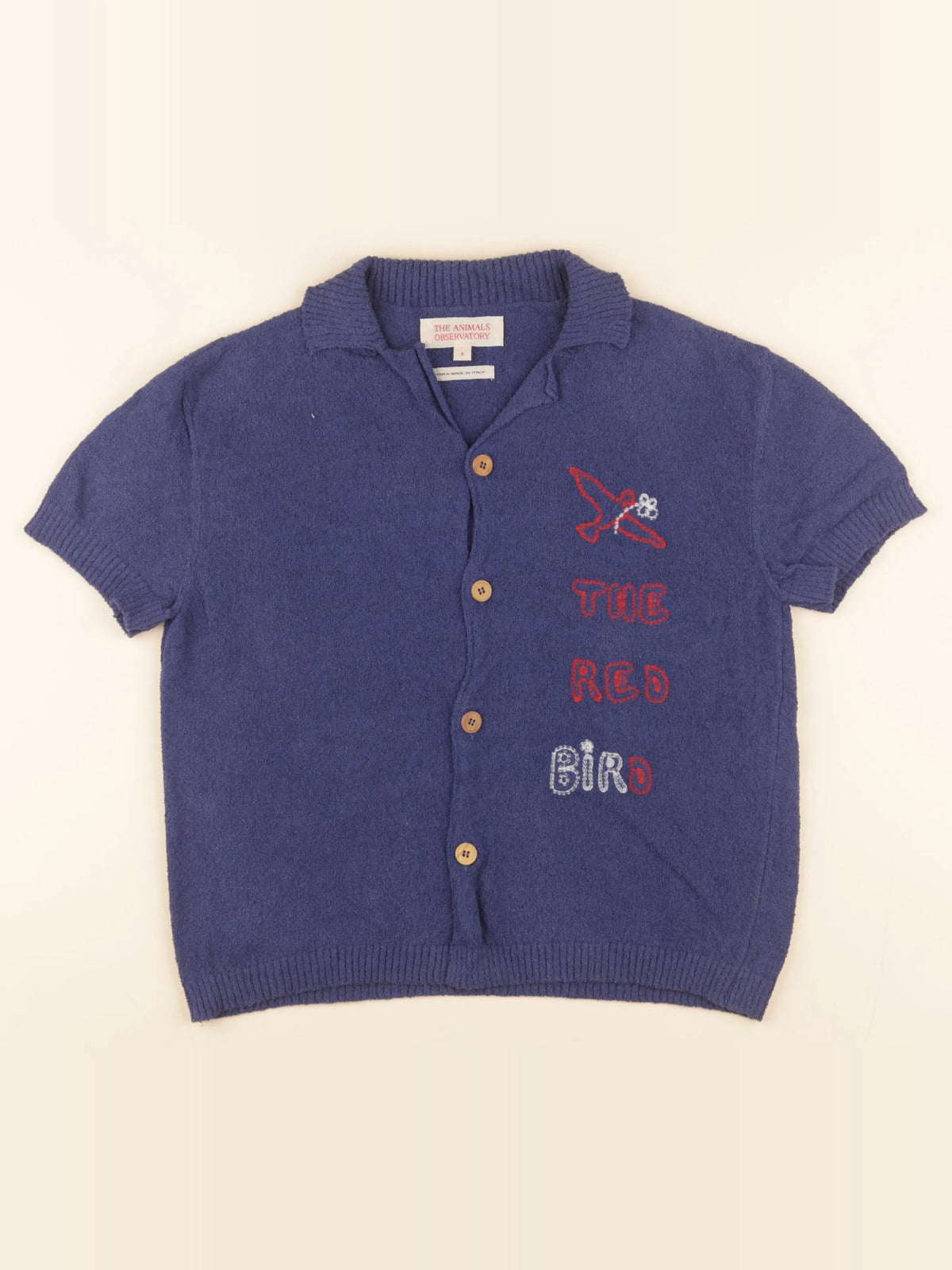 The animals observatory - gilet bleu - 8 ans