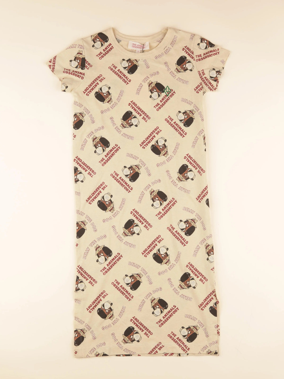 The animals observatory - robe beige, marron - 8 ans