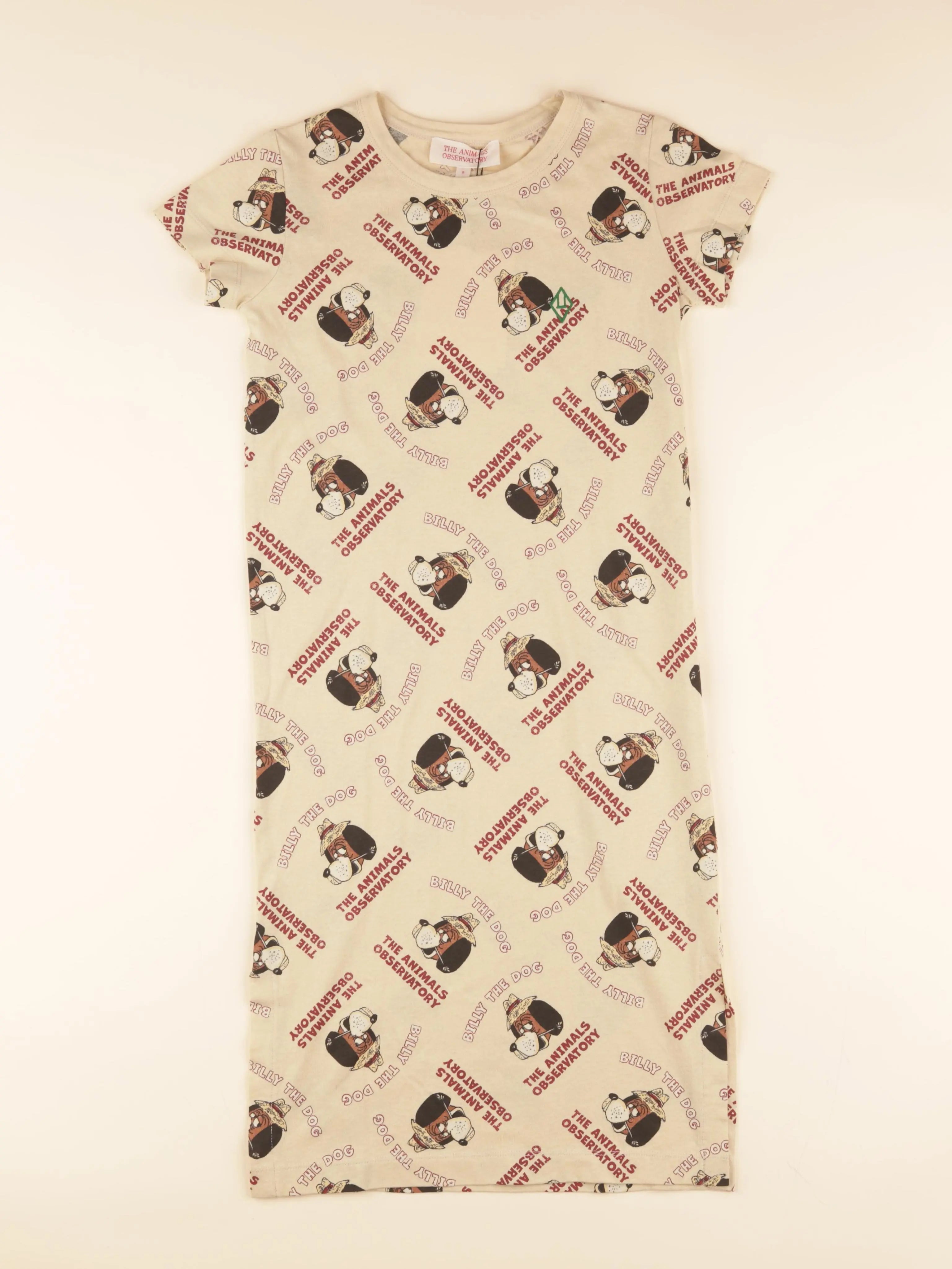 The animals observatory - robe beige, marron - 8 ans