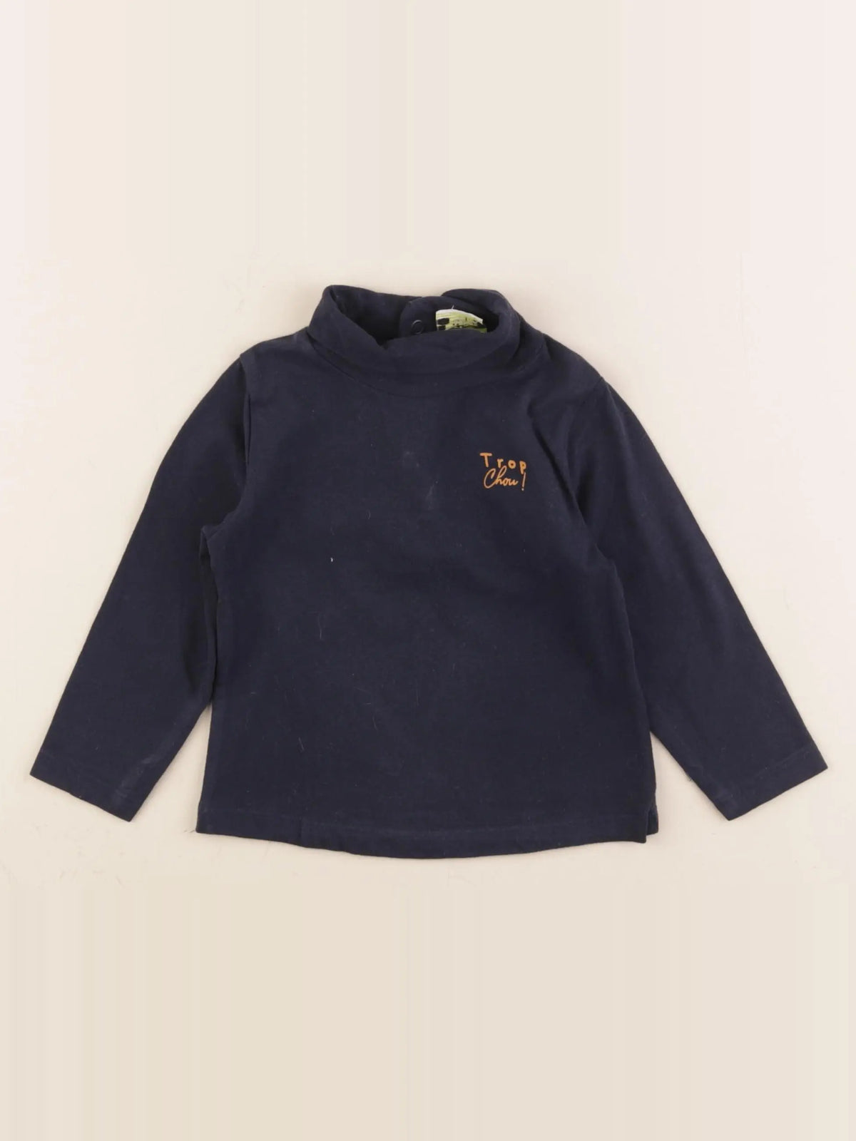 Tape à l'oeil - sous-pull bleu - 18 mois