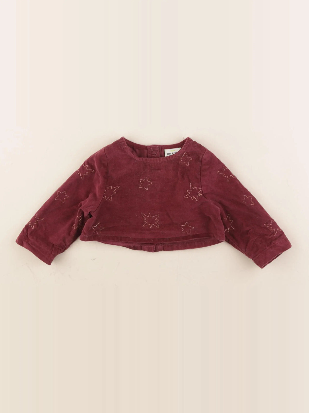 Tape à l'oeil - blouse rouge, or - 9 mois
