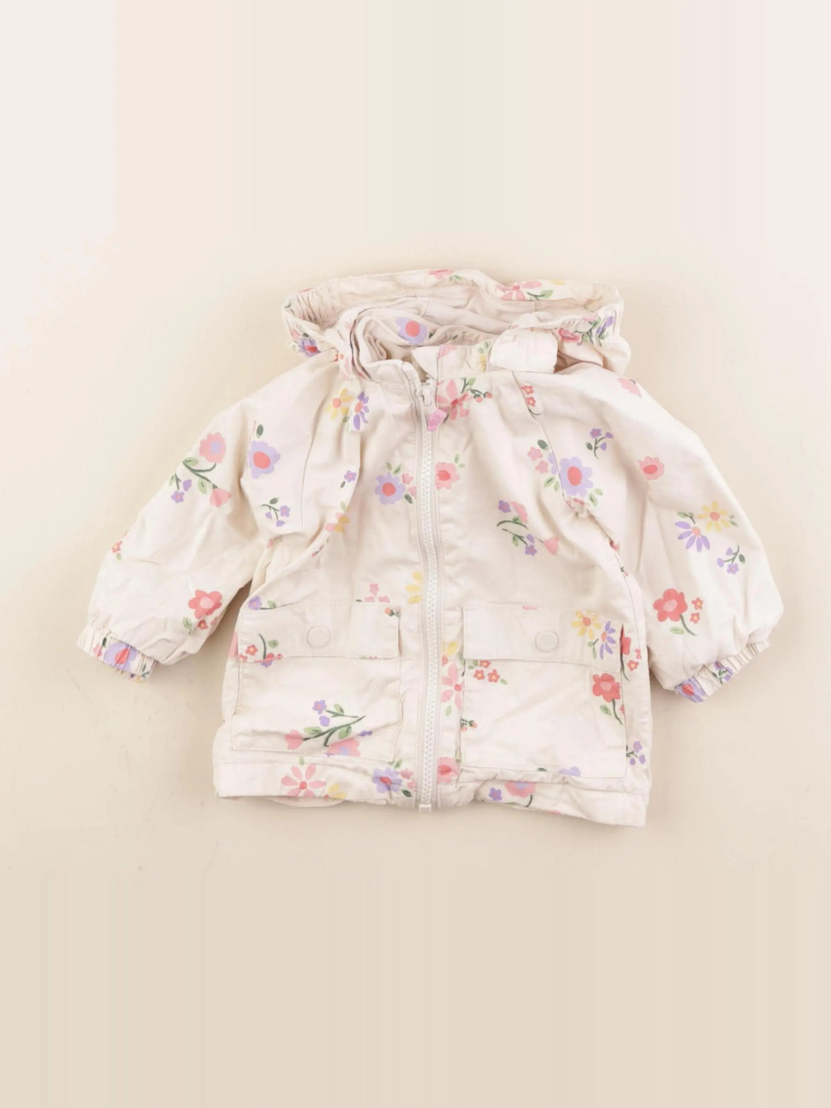 H&M - veste beige - 4/6 mois