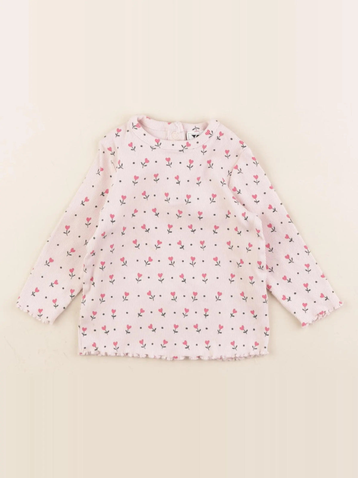 Tape à l'oeil - tee-shirt rose - 9 mois