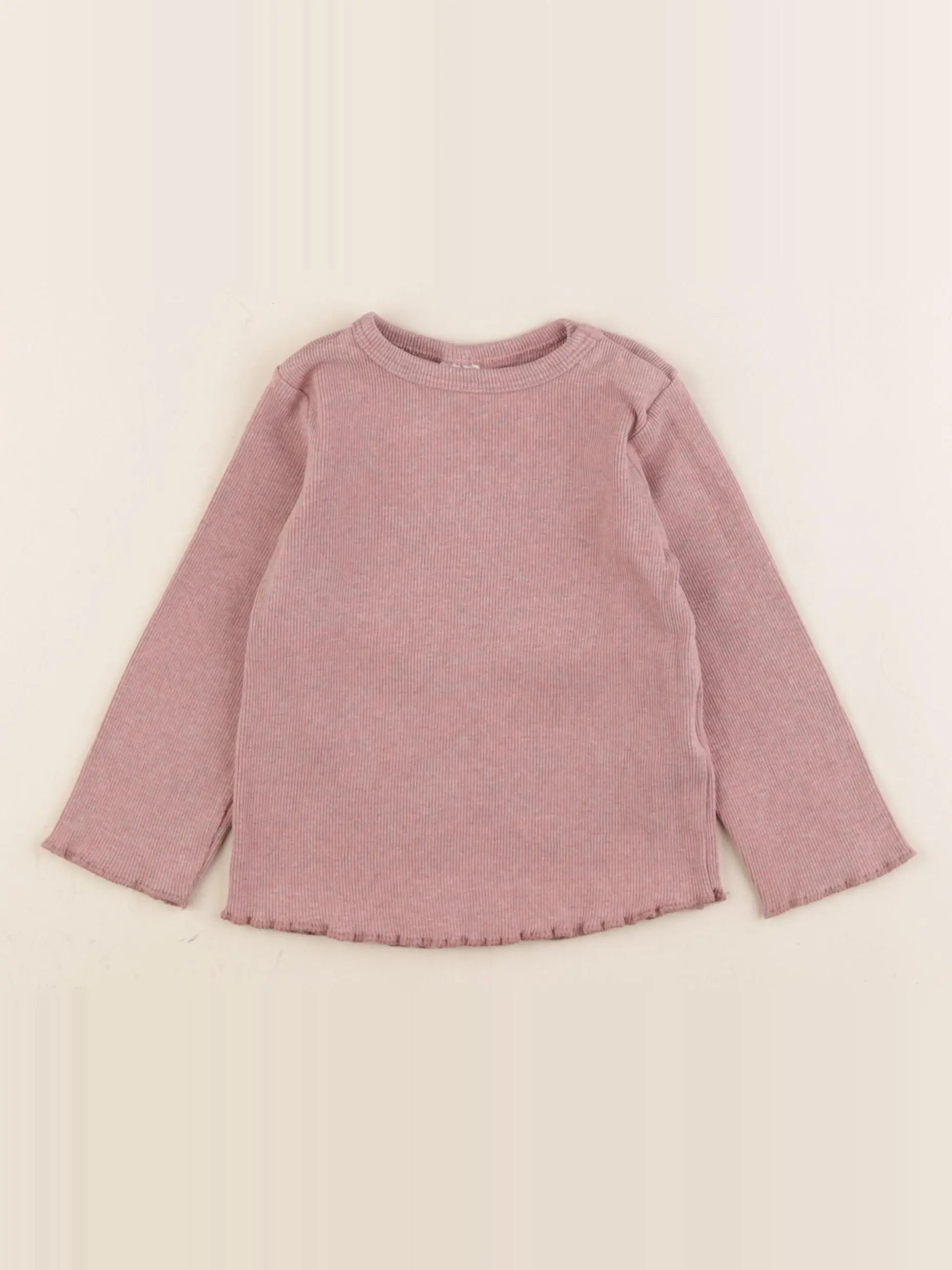 H&M - tee-shirt rose - 12 mois