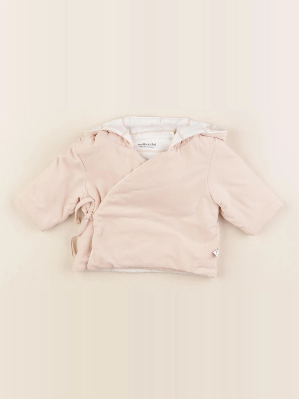 Vertbaudet - veste doublé rose - 0 mois