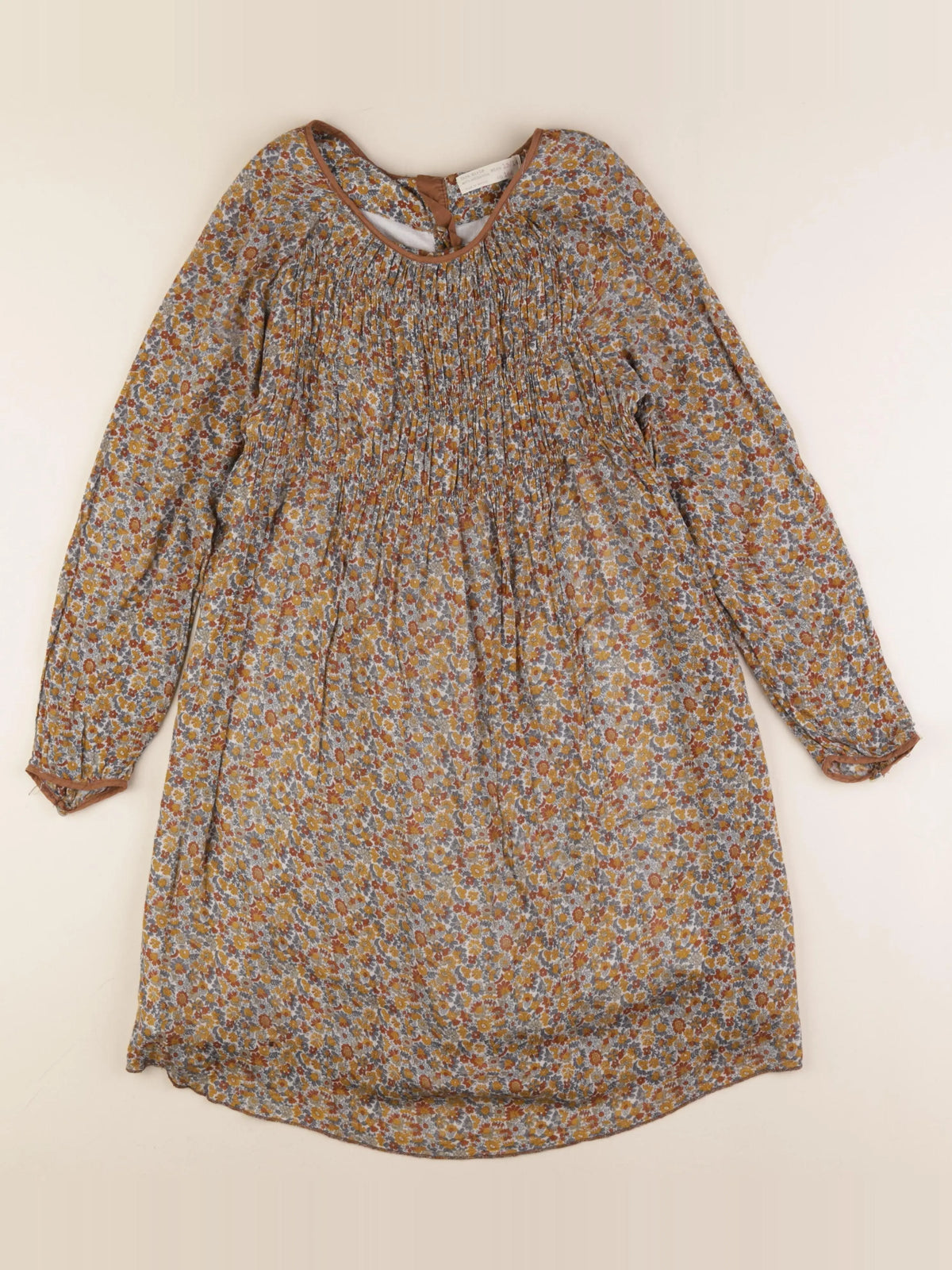 Zara - robe marron - 13/14 ans