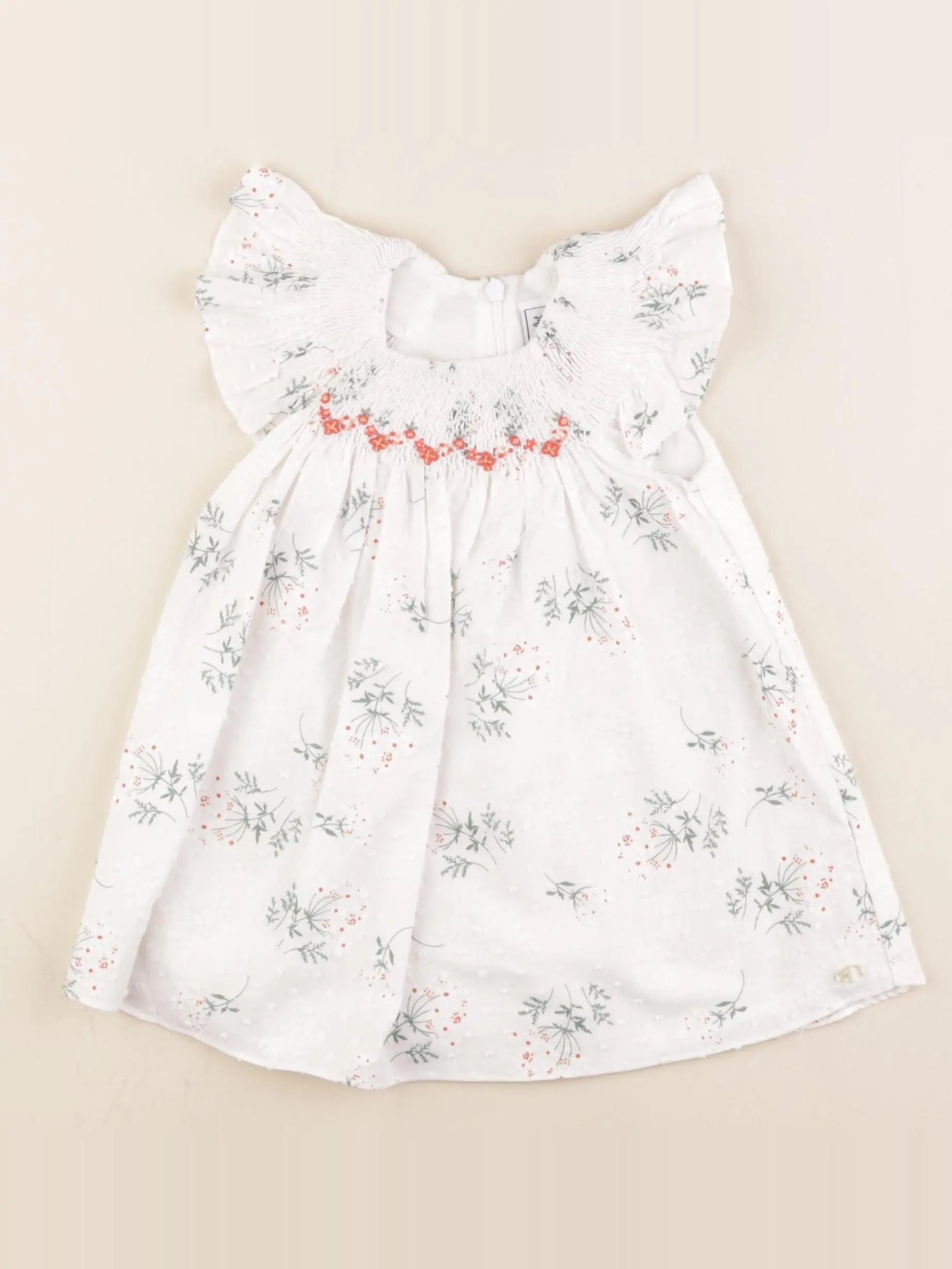 Tartine & Chocolat - robe blanc - 1 an