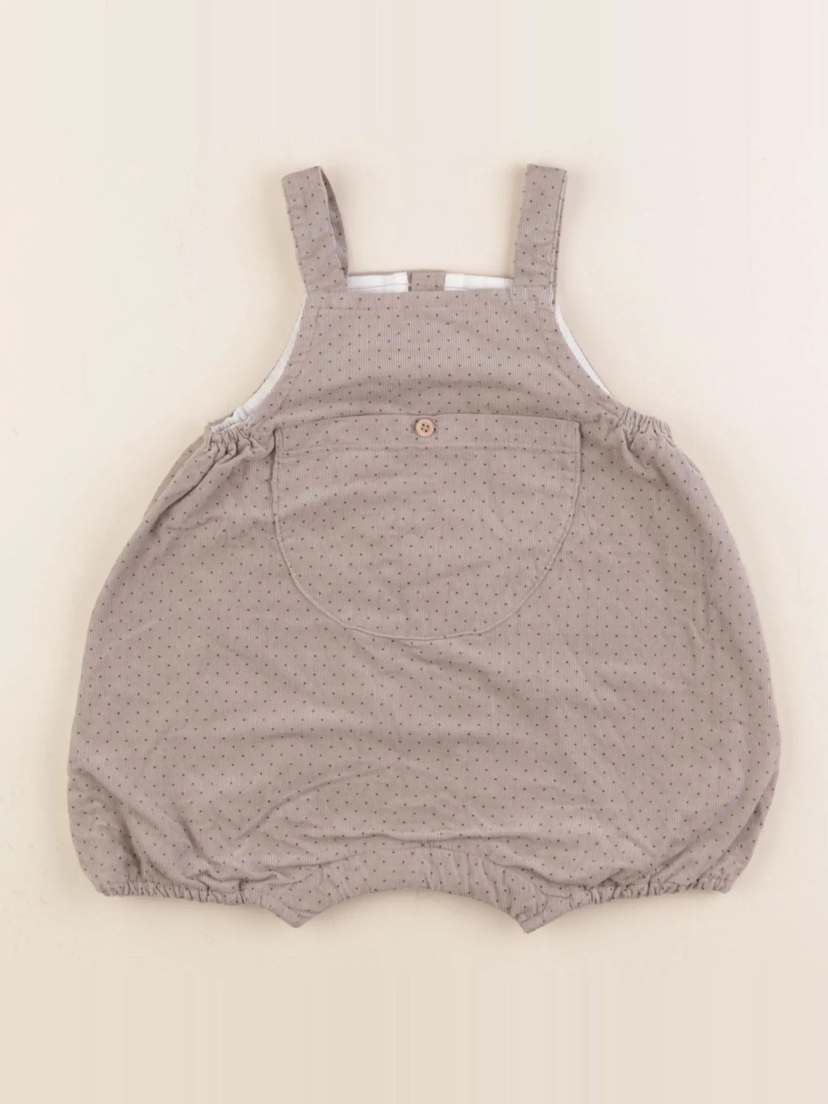 Boutchou - combinaison gris - 6 mois