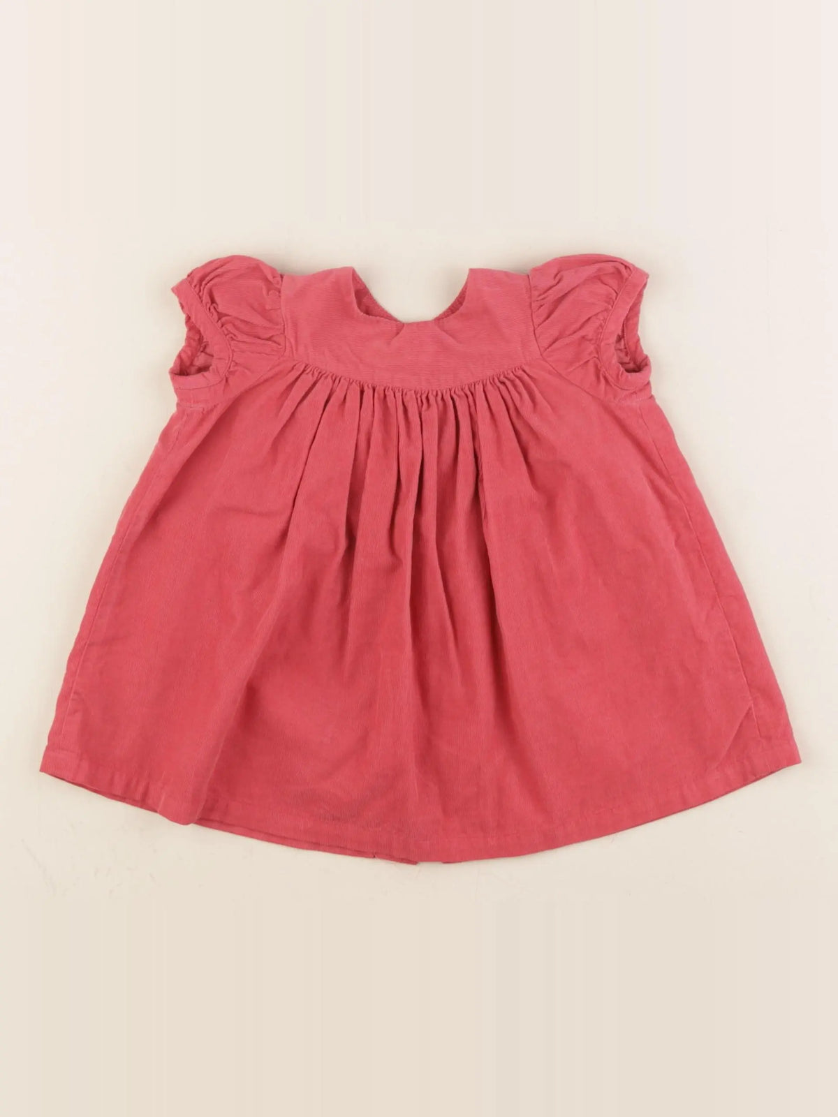 Bonton - robe rouge - 6 mois