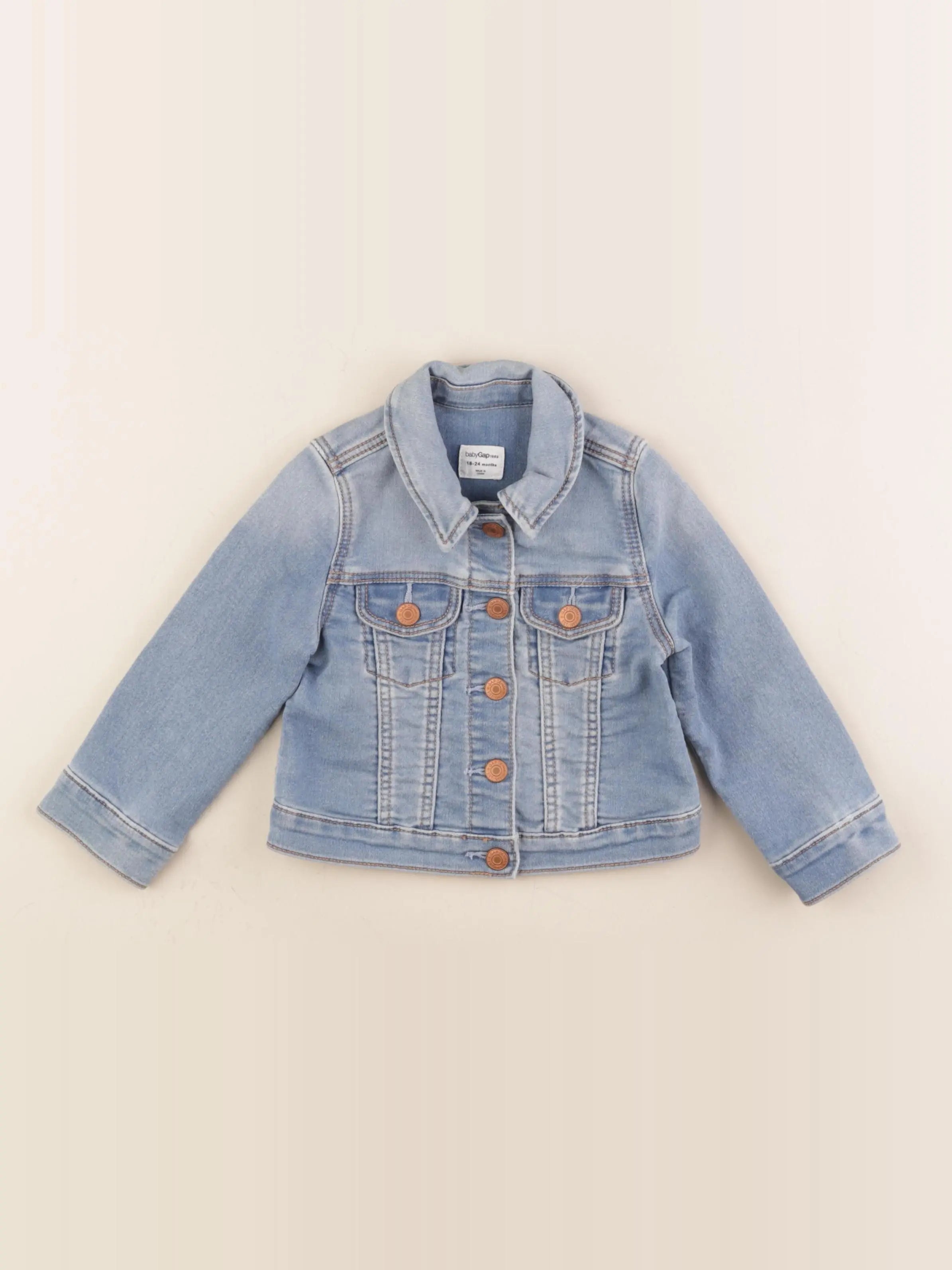 GAP - veste bleu - 18/24 mois