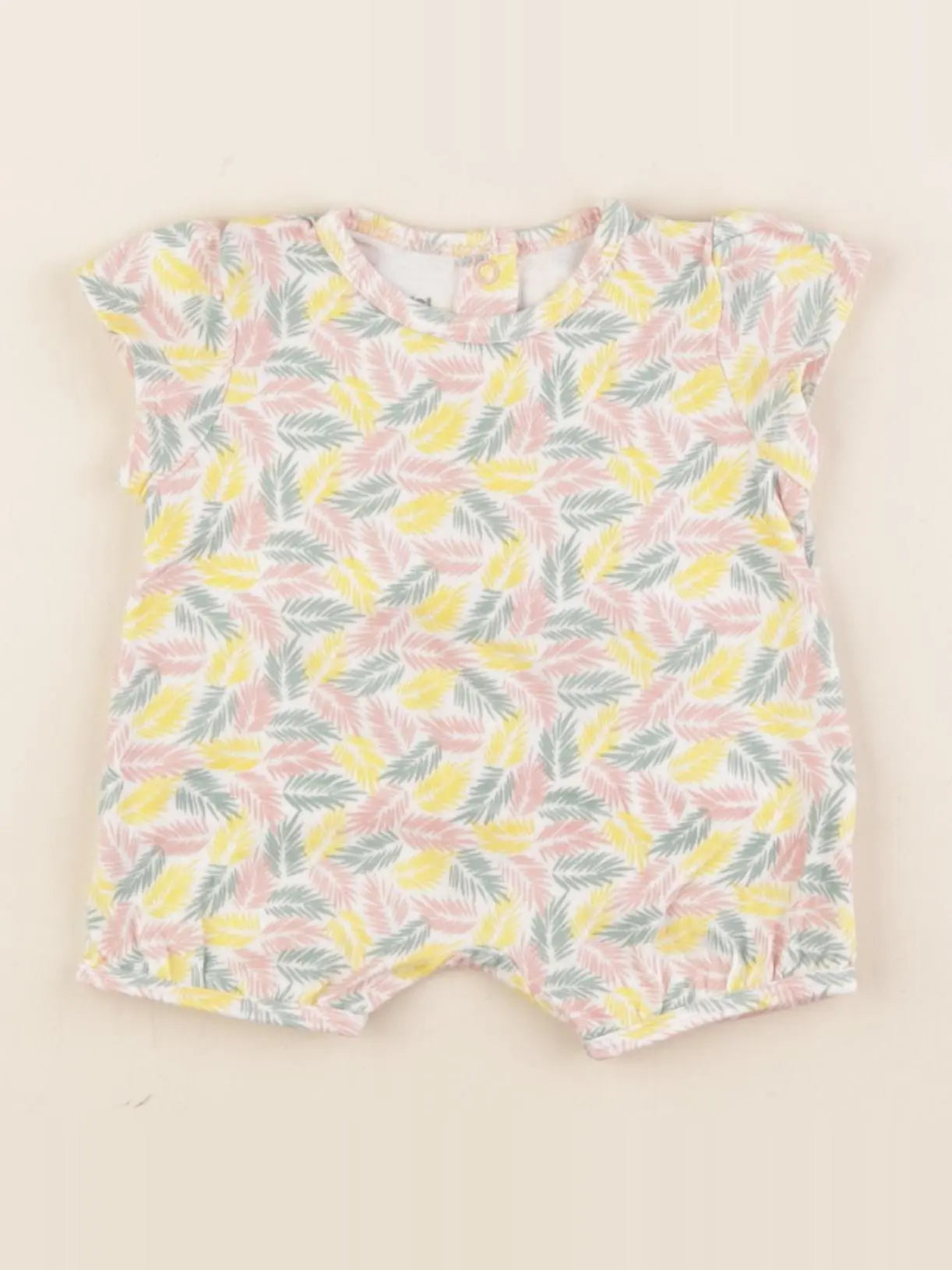 Vertbaudet - pyjama coton multicolore - 0 mois