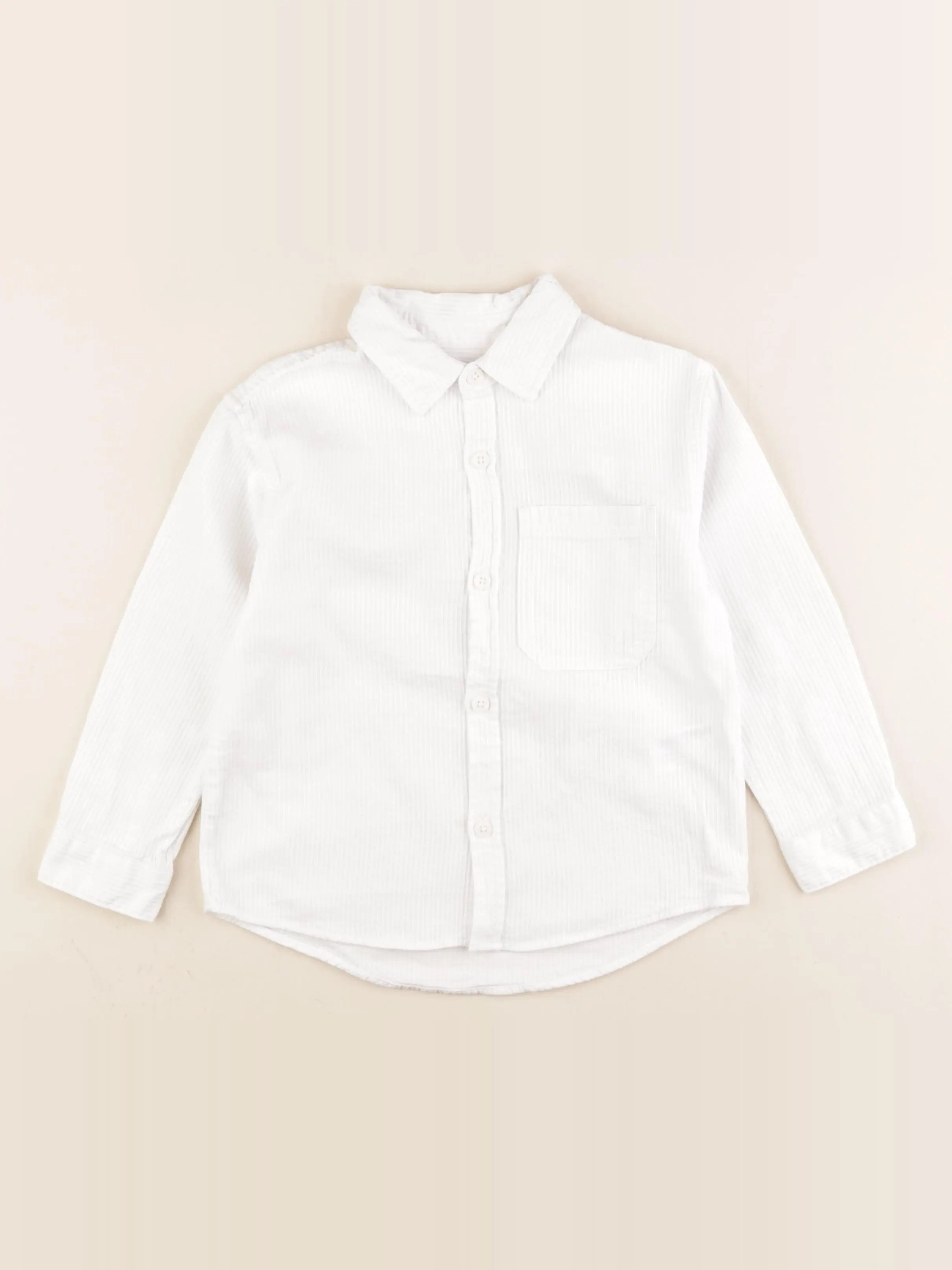 Zara - chemise blanc - 4 ans